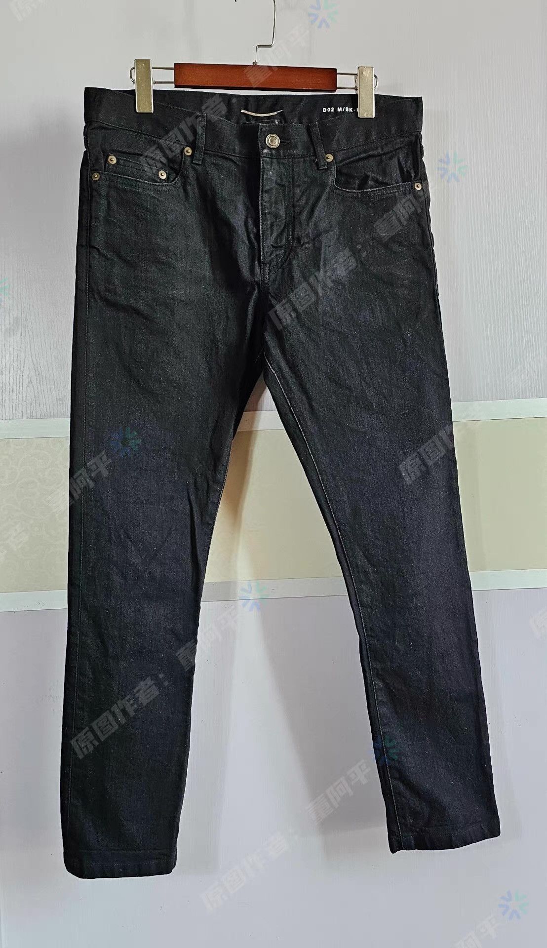 Saint Laurent Paris Saint Laurent men's D02 jeans Q4 Size US 34 / EU 50 - 1 Thumbnail
