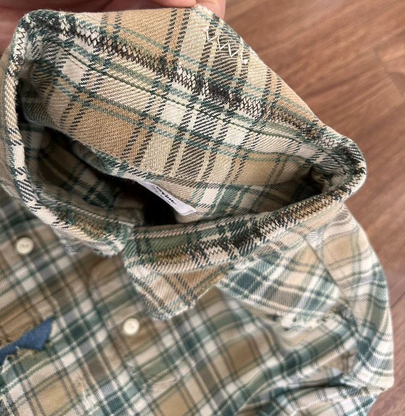 Visvim Visvim VISVIM 20SS Lumber Shirt Long Sleeve Crash-2506 Size US M / EU 48-50 / 2 - 3 Thumbnail