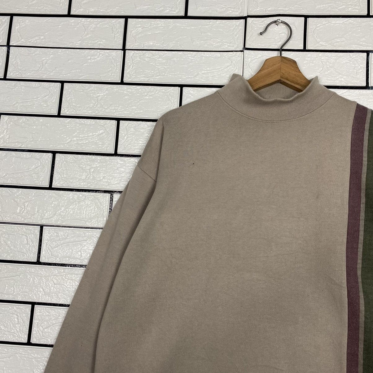 Japanese Brand 📌Vintage Turtle Neck Sweatshirt Octopus Army Military Style Size US M / EU 48-50 / 2 - 8 Thumbnail