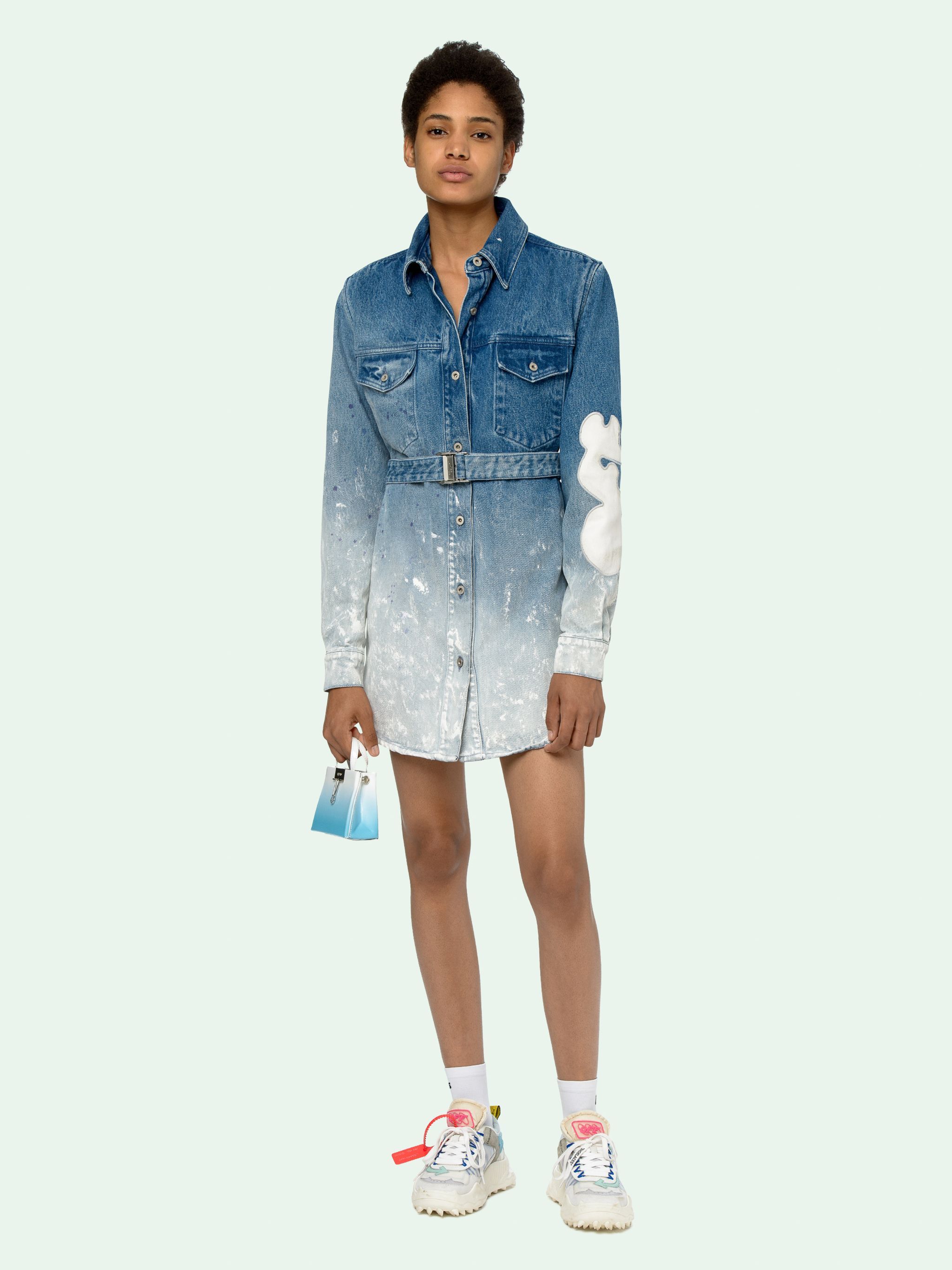 MINI DENIM DRESS