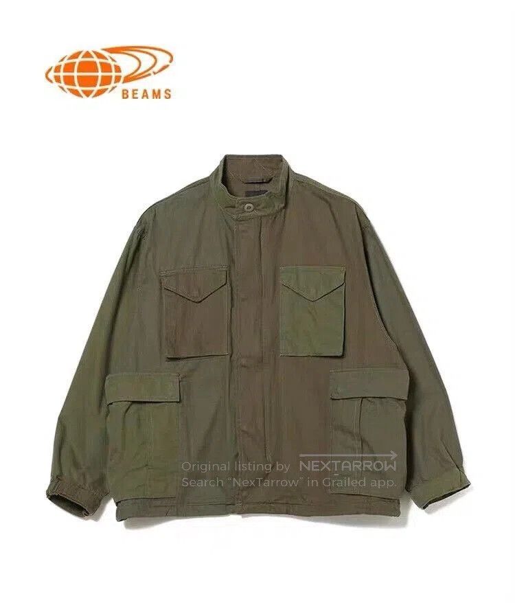 Beams Japan BEAMS M65 Utility Colorblock Jacket. Size US M / EU 48-50 / 2 - 2 Thumbnail