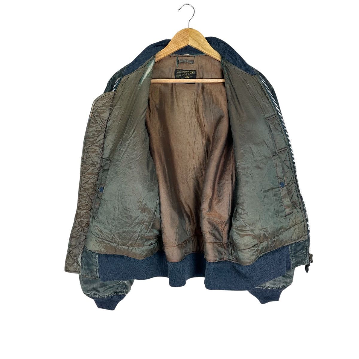 Vintage HST MA1 AIR FORCE BOMBER JACKET Size US XL / EU 56 / 4 - 8 Thumbnail