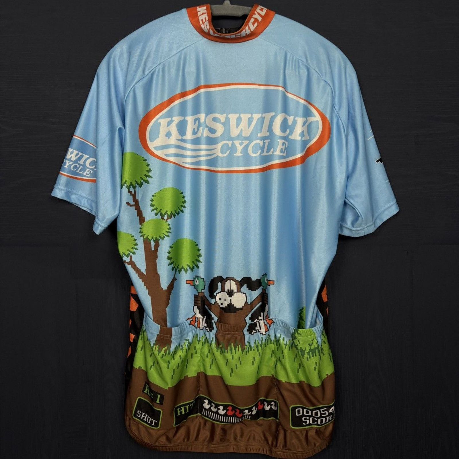 Vintage 🦆KESWICK Duck Hunt Cycling Shirt Size US XL / EU 56 / 4 - 6 Thumbnail