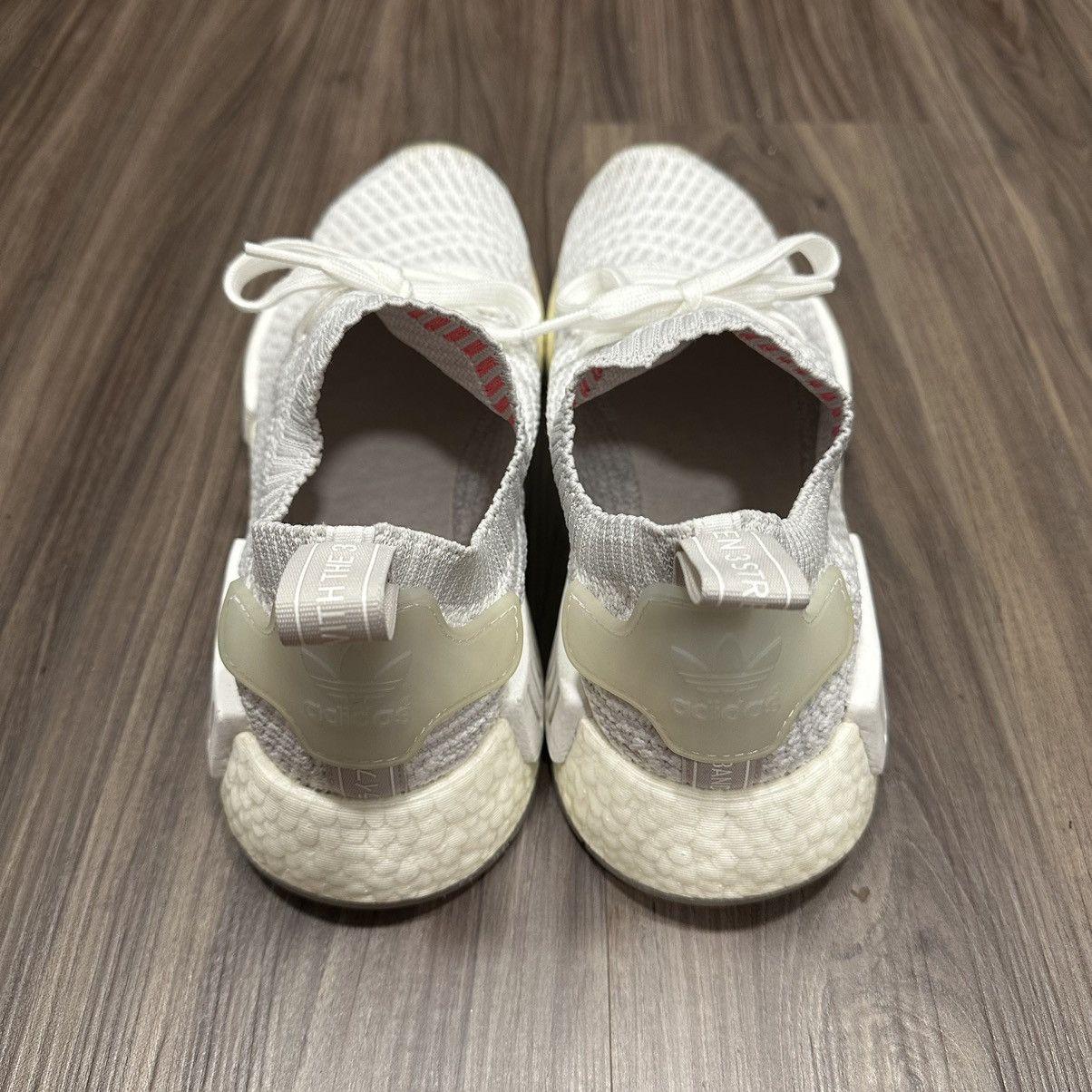 Adidas ADIDAS NMD R1 PRIMEKNIT TRIPLE WHITE Shoes Size 9 CQ2390 Grailed