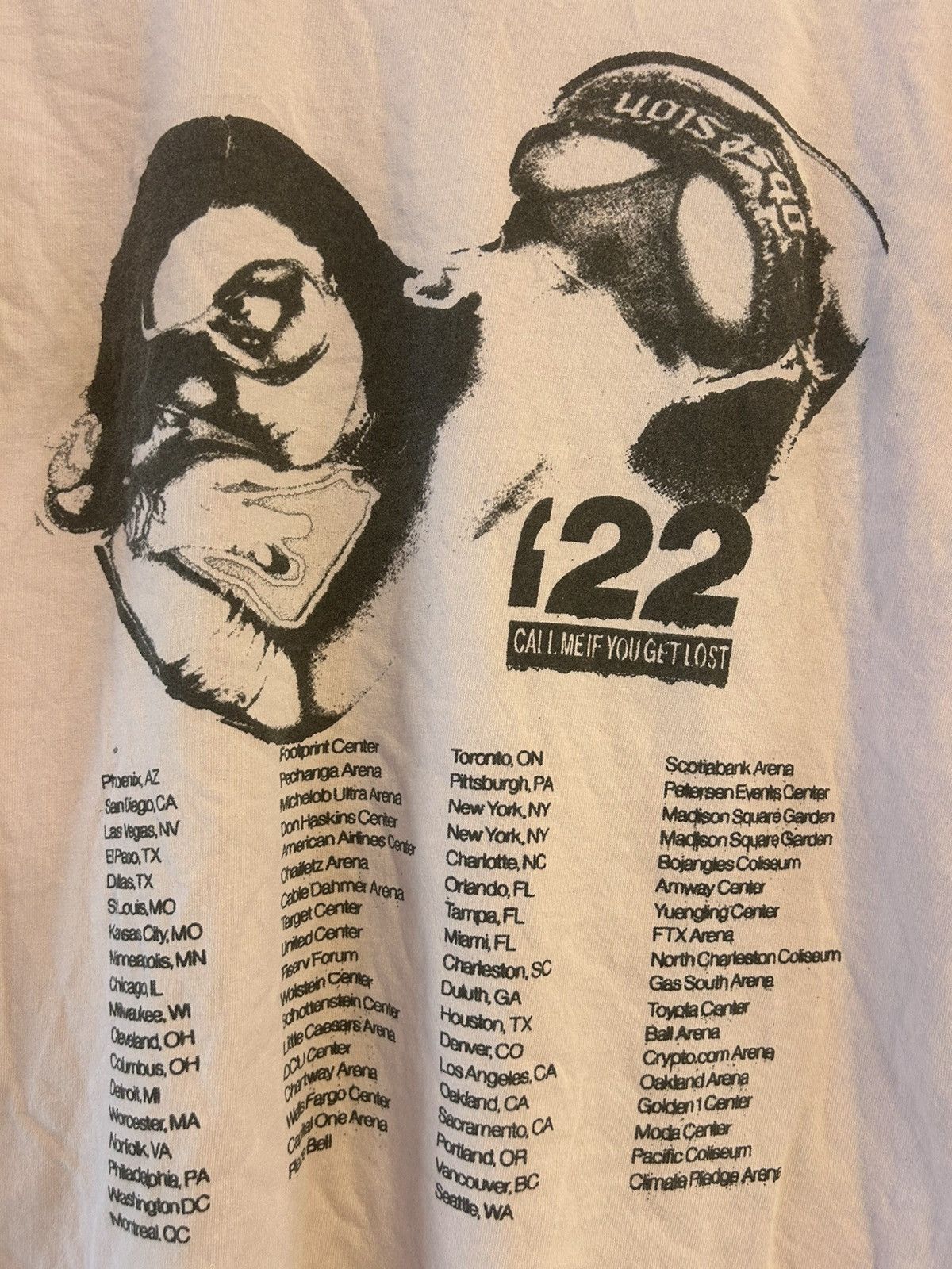 Vintage Kali Uchis ‘22 ‘Call Me If You Get Lost’ Tour Tshirt Size M / US 6-8 / IT 42-44 - 8 Thumbnail