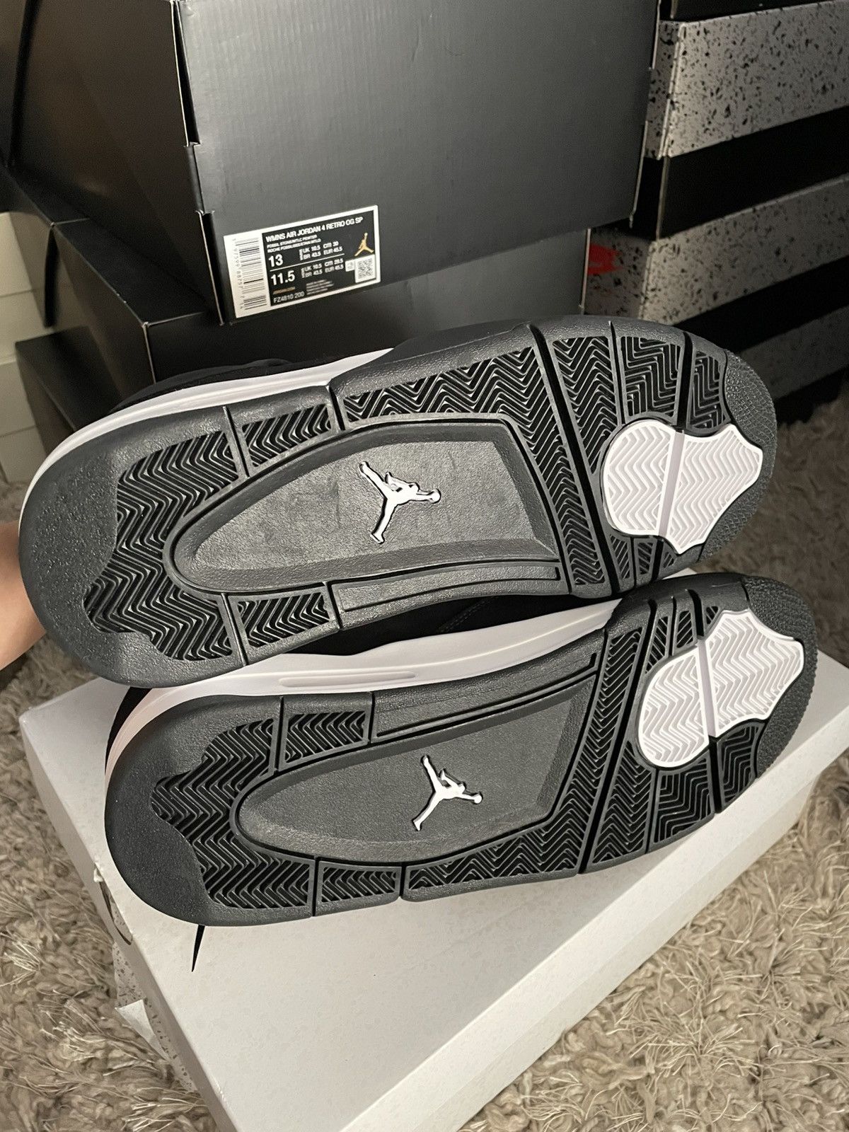 Jordan Brand Jordan 4 White Thunder Size US 11 / EU 44 - 8 Thumbnail