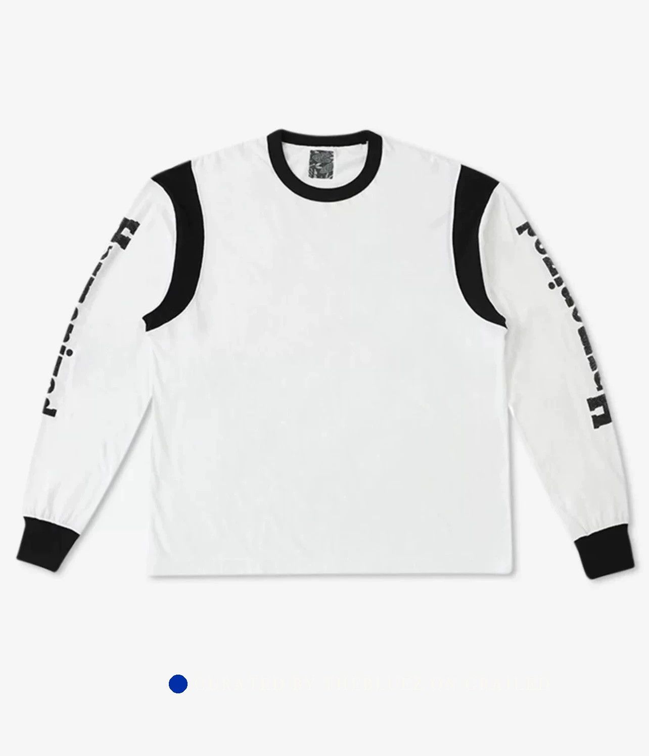 Visvim Oversized Long Sleeve Tee in Blue and White Size US L / EU 52-54 / 3 - 1 Thumbnail