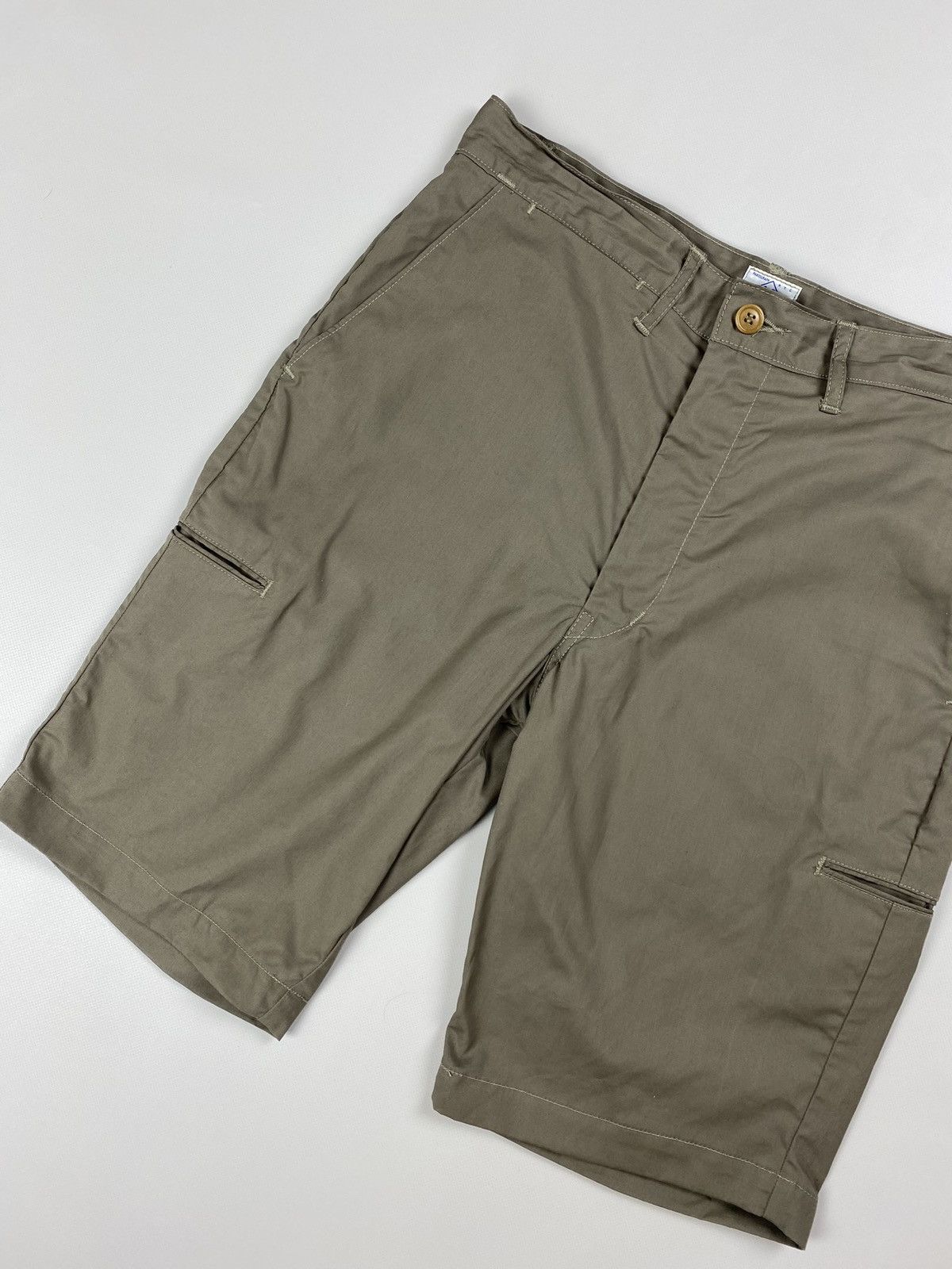Japanese Brand × Post Overalls Post O’Alls men’s workwear chino shorts size S made In Japan Size US 30 / EU 46 - 5 Thumbnail