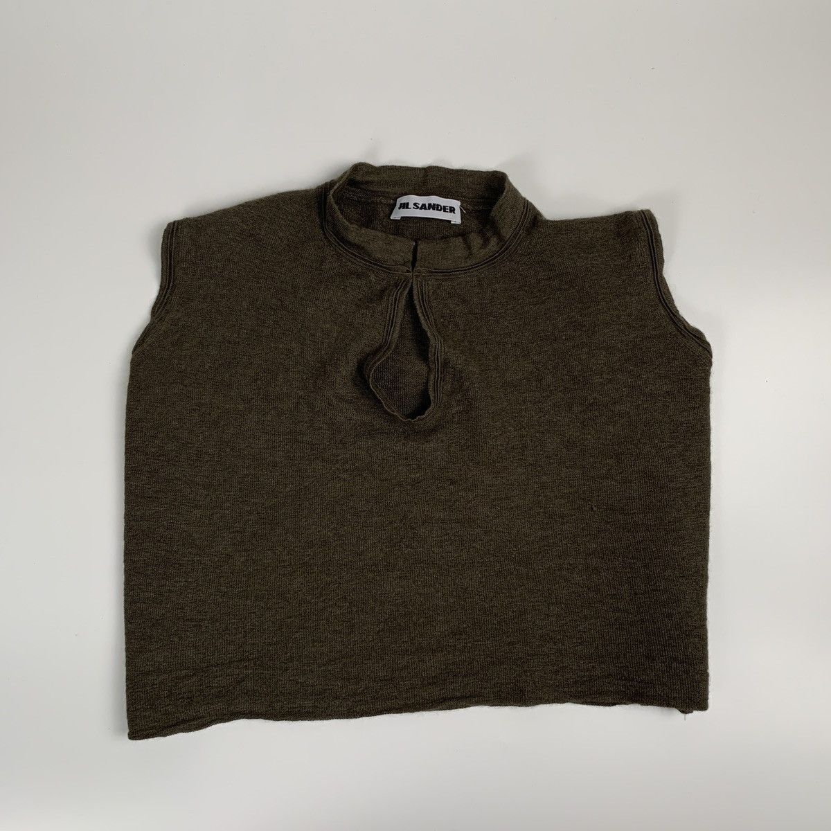 Jil Sander Jil Sander Cashmere Crop Top Size XS / US 0-2 / IT 36-38 - 3 Thumbnail