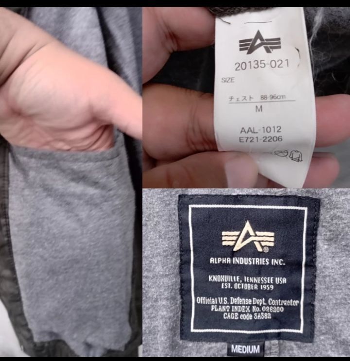 Alpha Industries × Vintage VERRYRARE JACKET BOMBER ALPHA INDUSTRIES VINTAGE Size US M / EU 48-50 / 2 - 4 Thumbnail