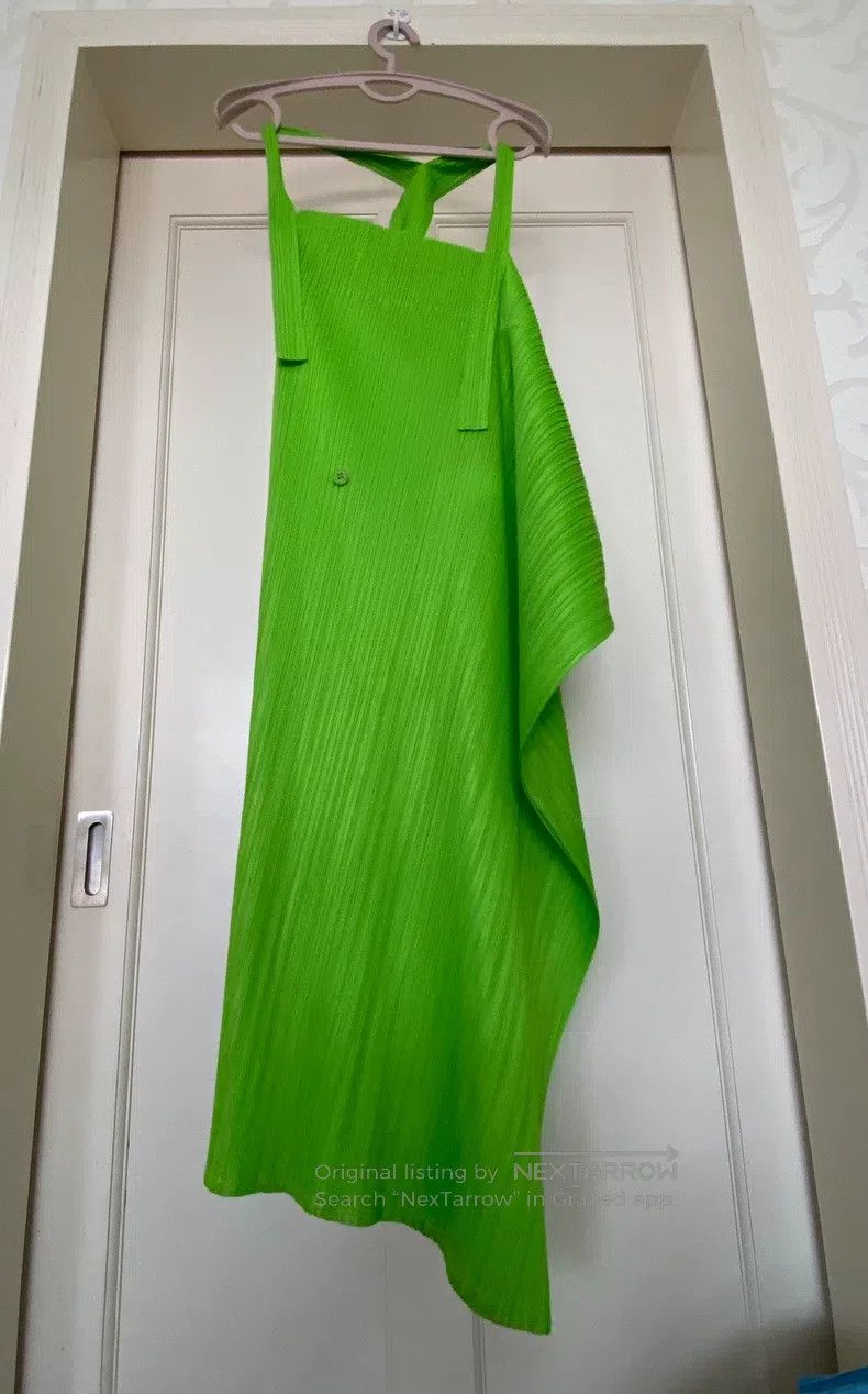 Issey Miyake Issey Miyake Green Dress Size S / US 4 / IT 40 - 4 Thumbnail