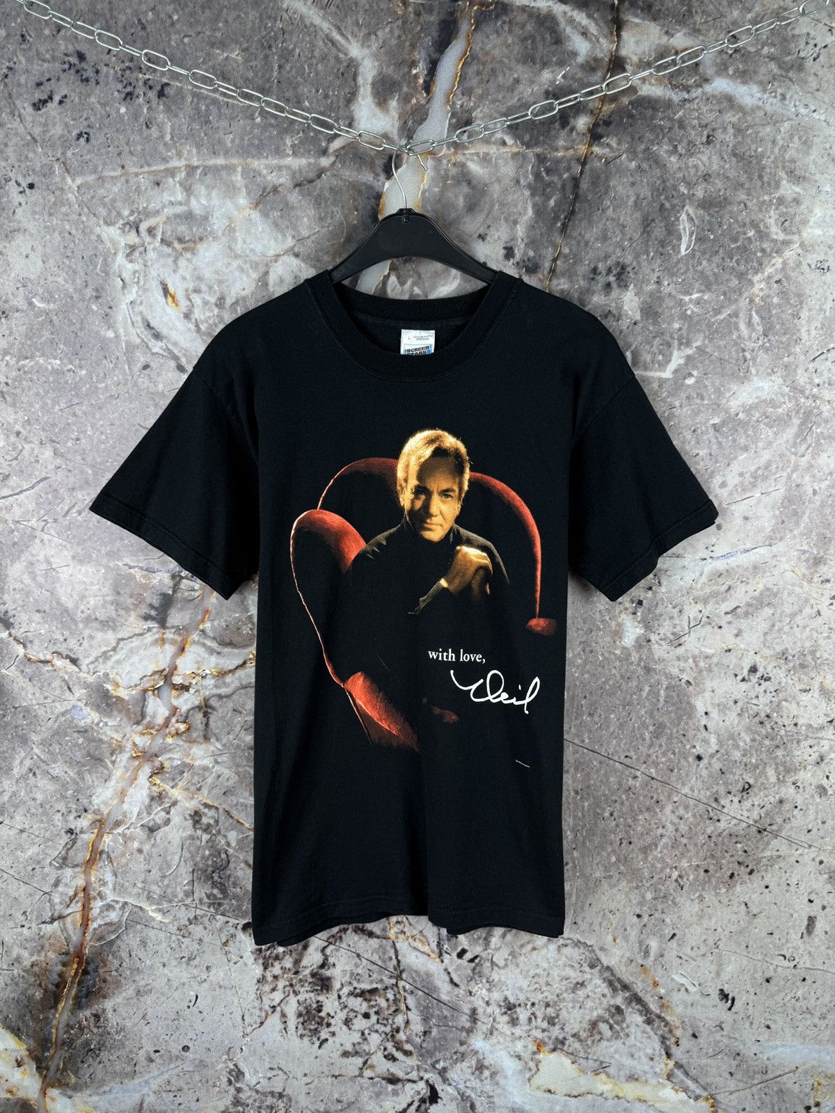 Vintage Neil Diamond 1998–1999 World Tour T-Shirt – Vintage Band Tee Size US L / EU 52-54 / 3 - 2 Thumbnail