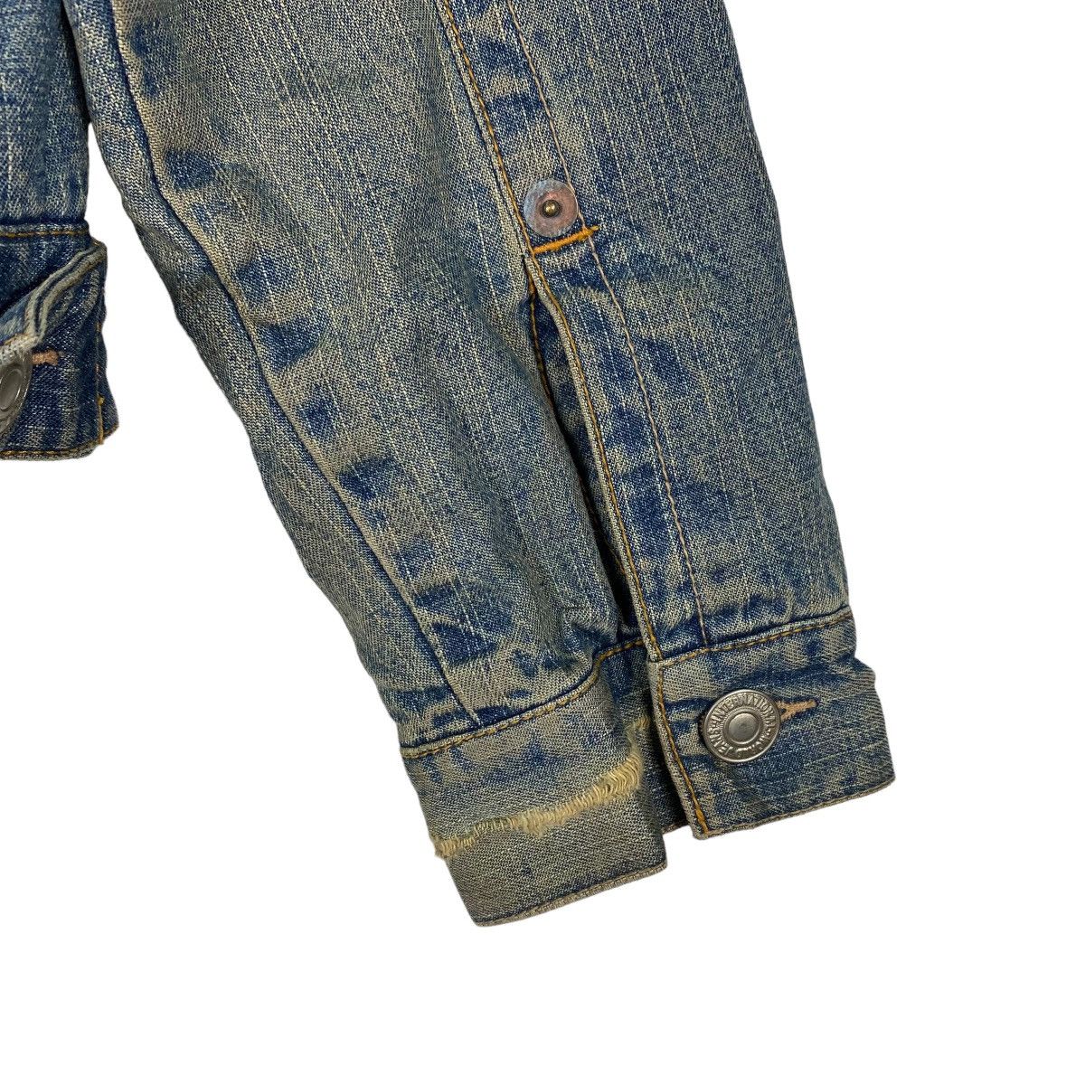 Japanese Brand Denim JK Style Distressed Denim Jacket Size US M / EU 48-50 / 2 - 10 Thumbnail