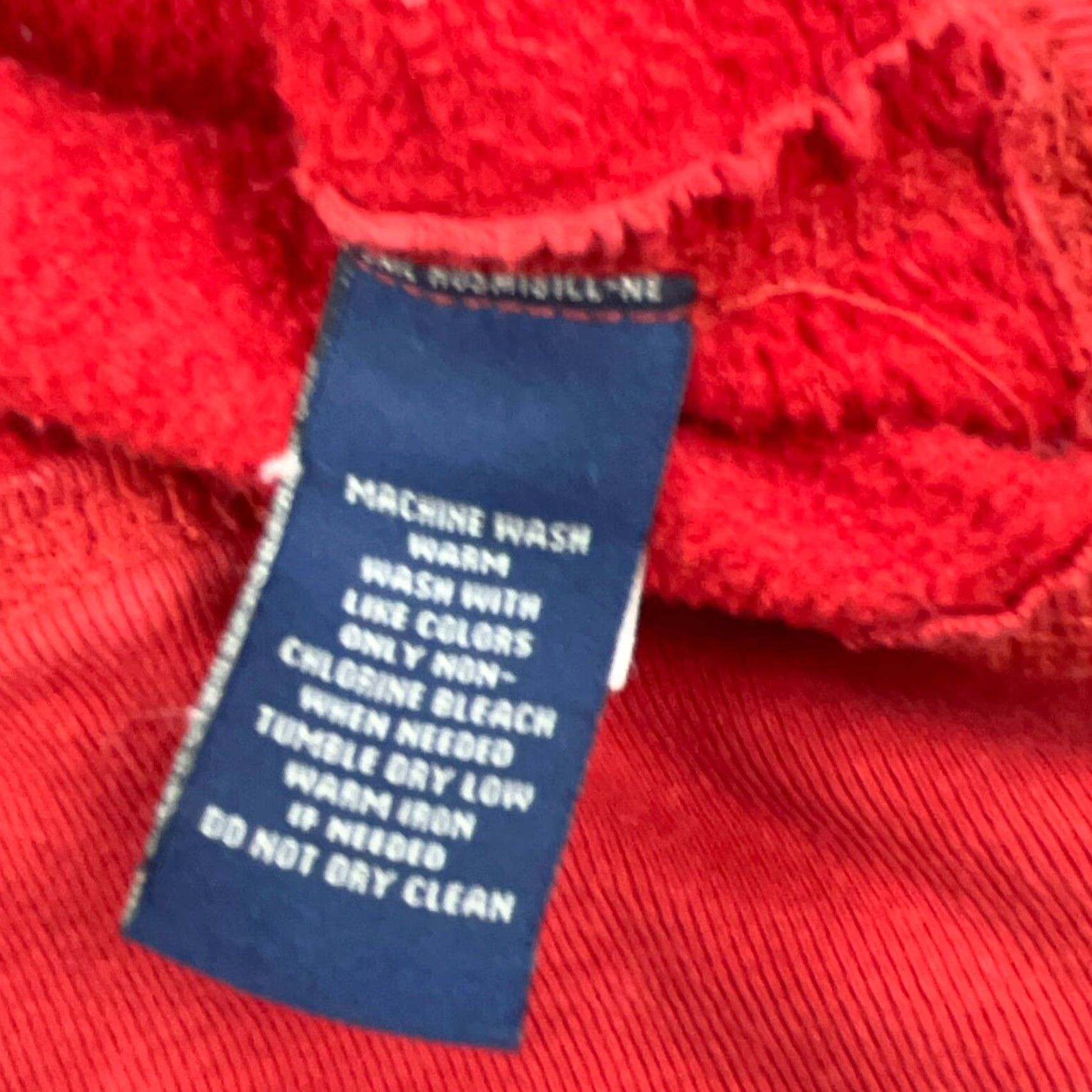 Polo Ralph Lauren Vintage Polo Ralph Lauren Sweatshirt Men Large Red PRL Jeans Y2K 2000s Size US L / EU 52-54 / 3 - 5 Thumbnail
