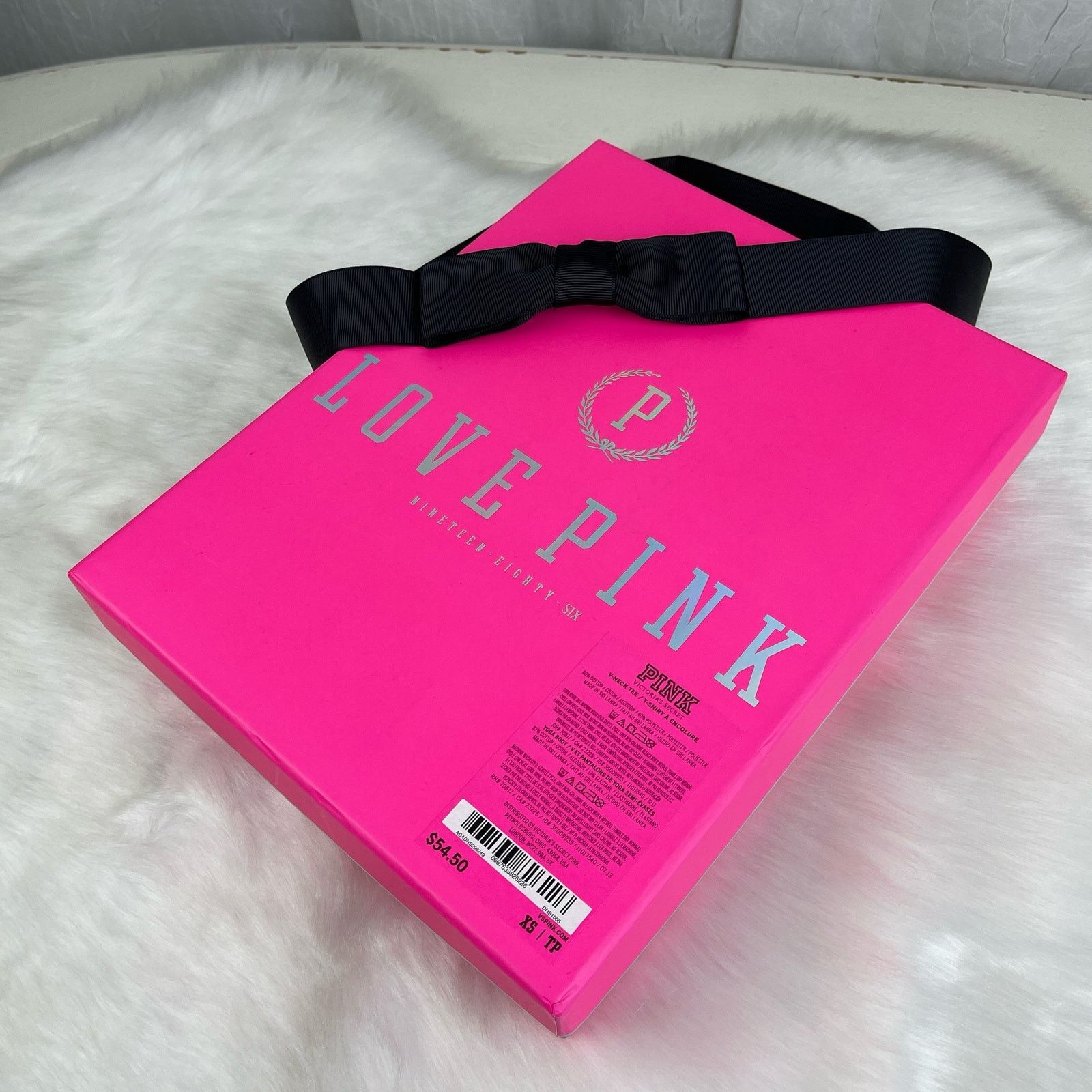 Victoria's Secret Victoria’s Secret PINK Storage Gift Decor Box Silver Bow Size ONE SIZE - 4 Thumbnail