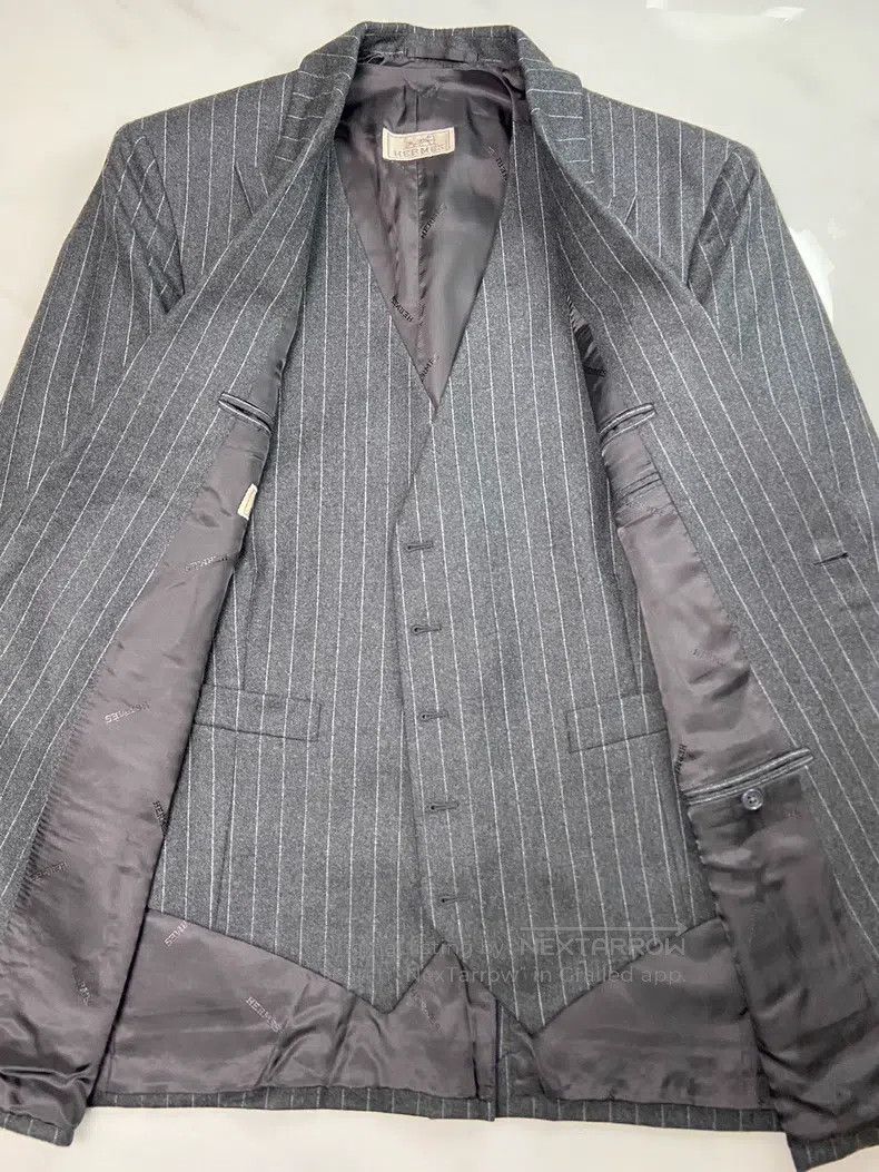 Hermes Hermes Cashmere and mink three-piece suit Size 50R - 4 Thumbnail