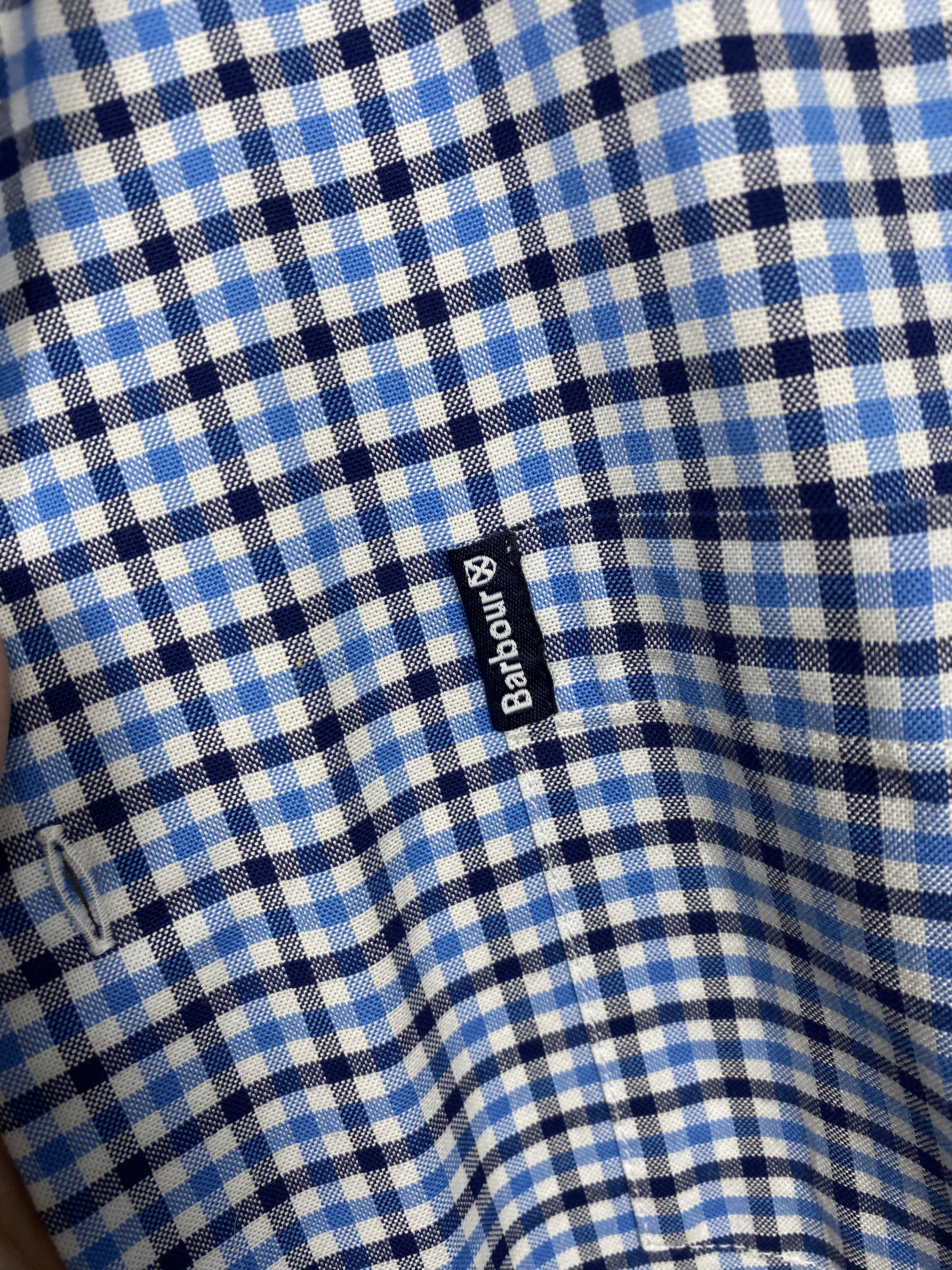 Barbour Barbour Vintage Mens Long Sleeve Check Shirt Size US L / EU 52-54 / 3 - 3 Thumbnail