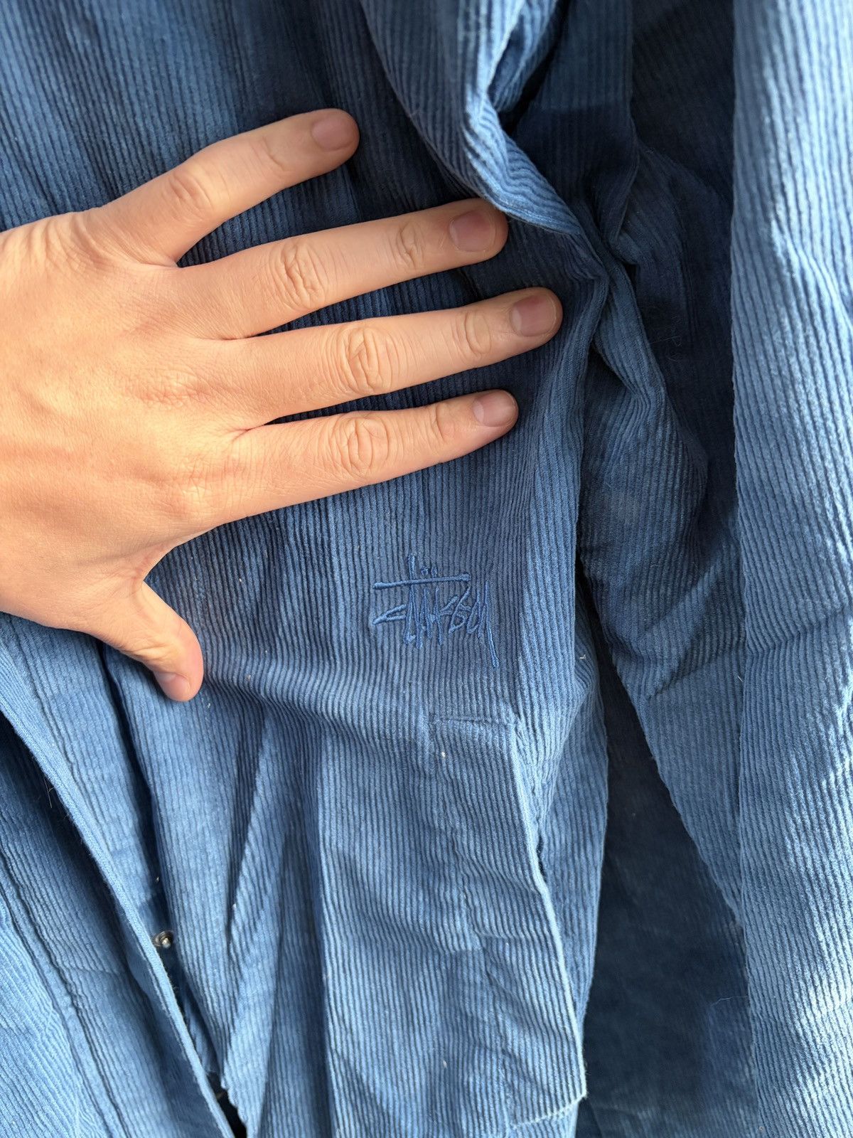 Stussy Stussy Corduroy Long Coat Size S / US 4 / IT 40 - 3 Thumbnail