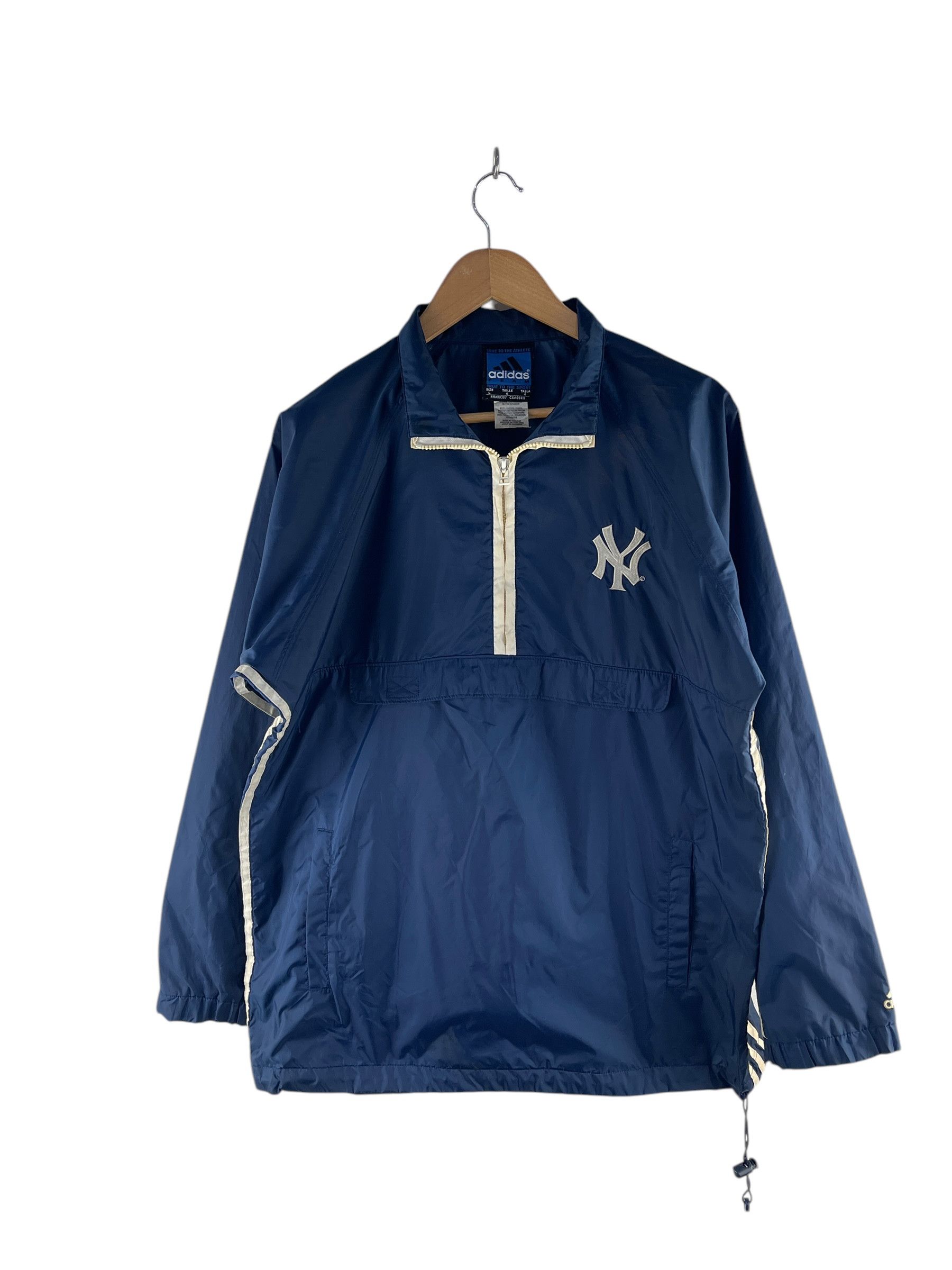 Vintage NY Adidas Anorak Windbreaker Jacket