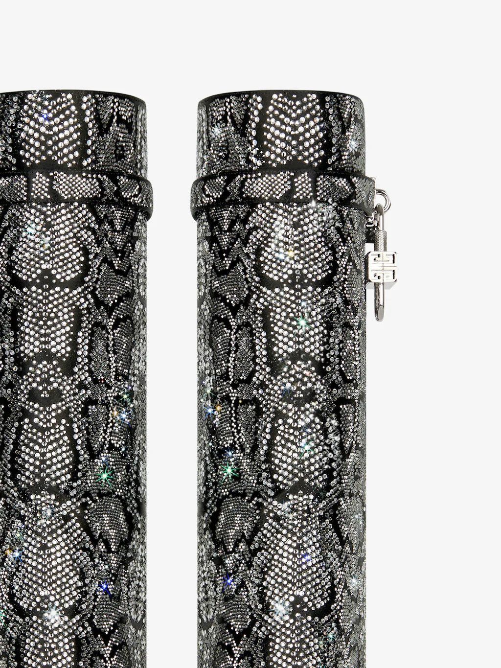 Givenchy o1w1db10525 Shark Lock Pant Boots 90mm in Grey Size US 9 / IT 39 - 5 Thumbnail
