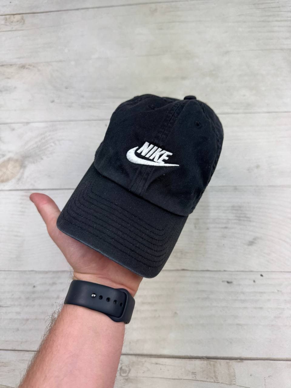 Nike Vintage Nike Cap Logo Swoosh Size ONE SIZE - 4 Thumbnail