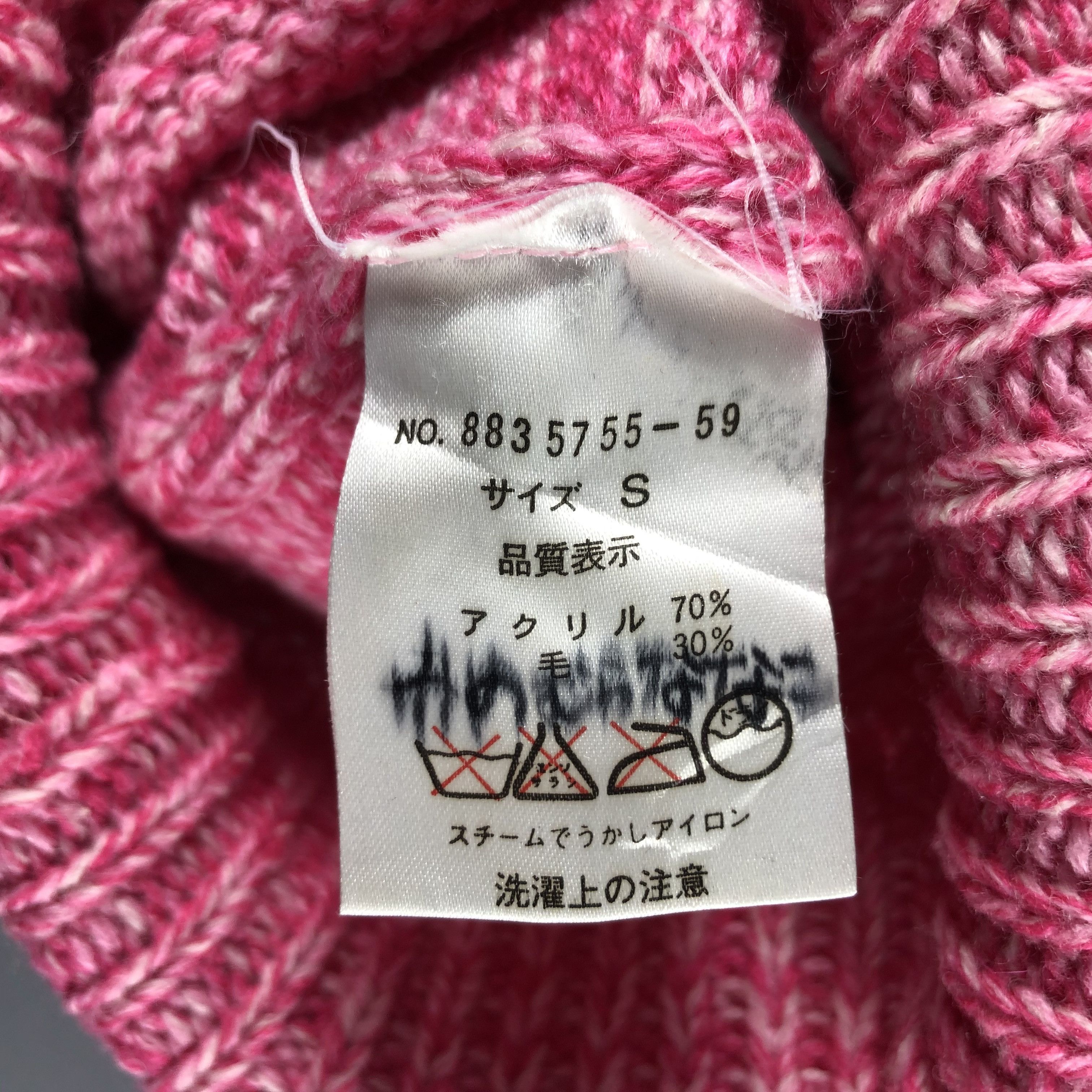 Vintage Vintage Pink Beanie Snow Hat Snow Cap -D853 Size ONE SIZE - 4 Thumbnail