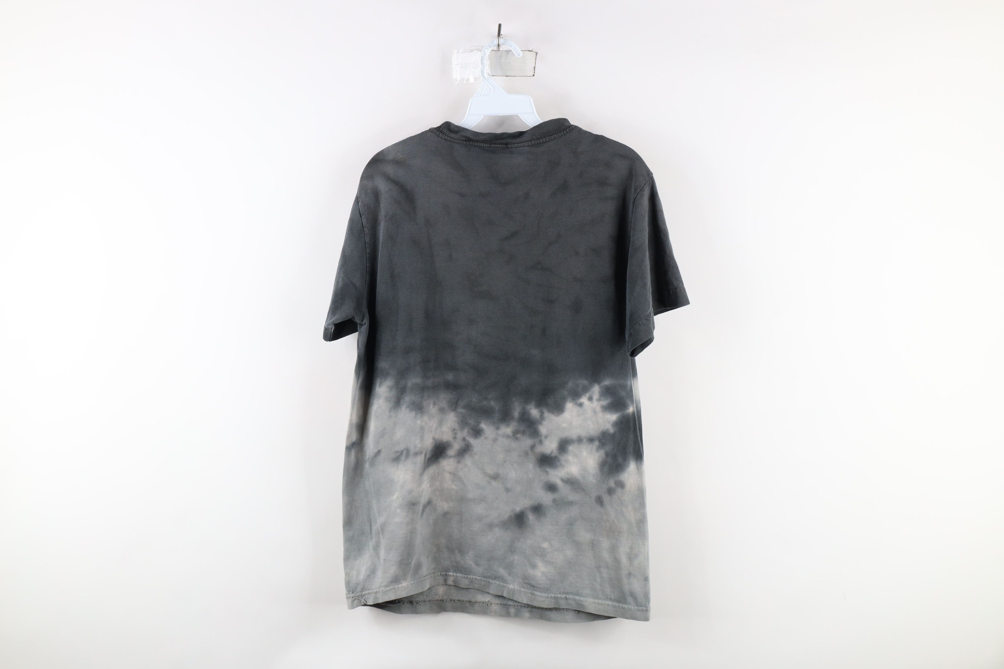 Vintage Vintage 90s Streetwear Bones Spider Web Acid Wash T-Shirt Size US S / EU 44-46 / 1 - 11 Thumbnail