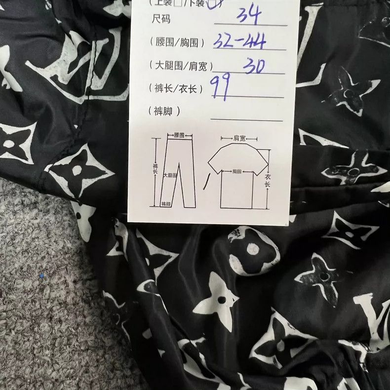 Louis Vuitton Louis Vuitton Full Print Sport Pants 2505-Nextarrow Size US 34 / EU 50 - 7 Thumbnail