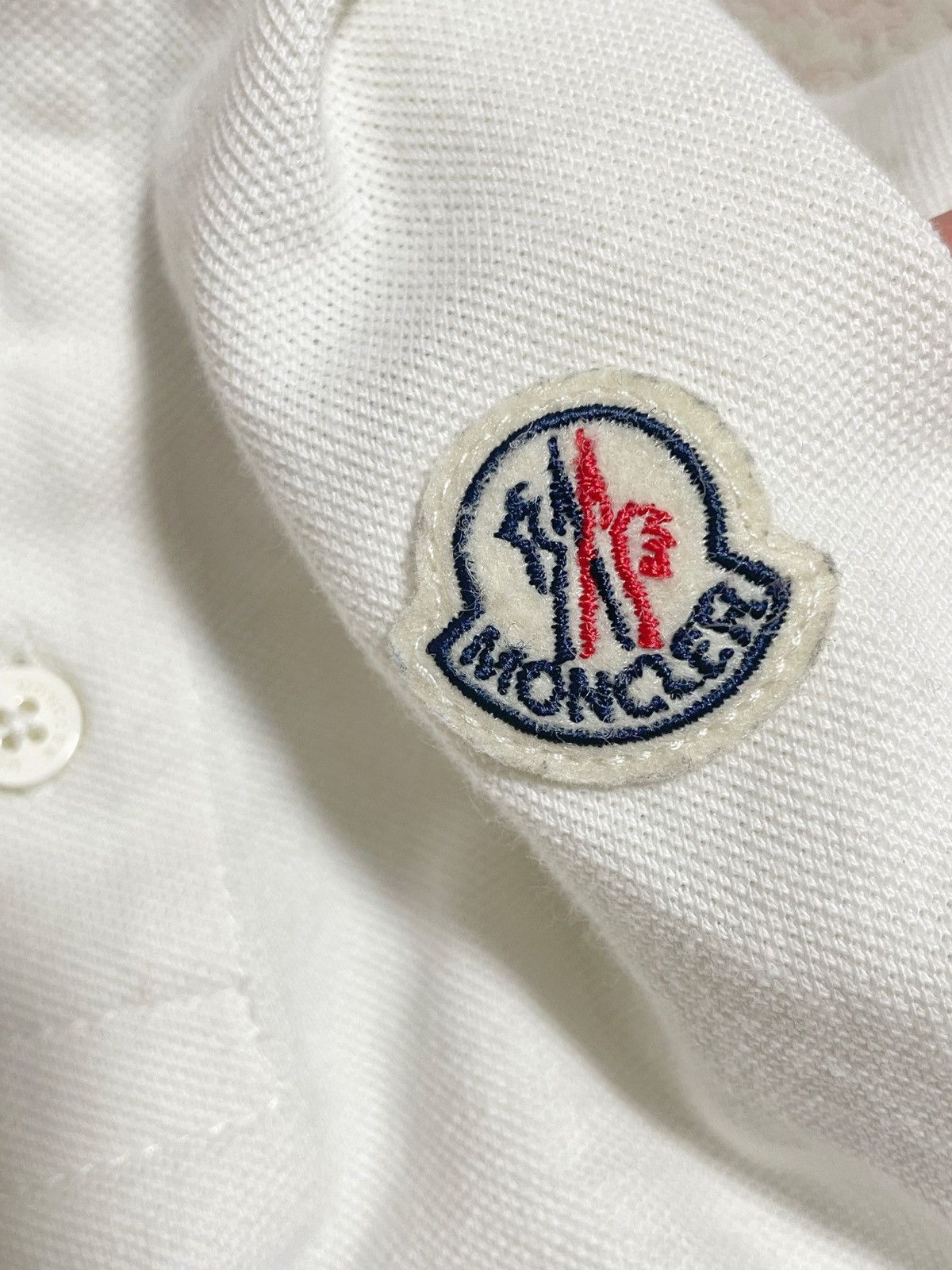 Moncler Vintage regby polo moncler kids long sleeve Size US XXS / EU 40 - 13 Thumbnail
