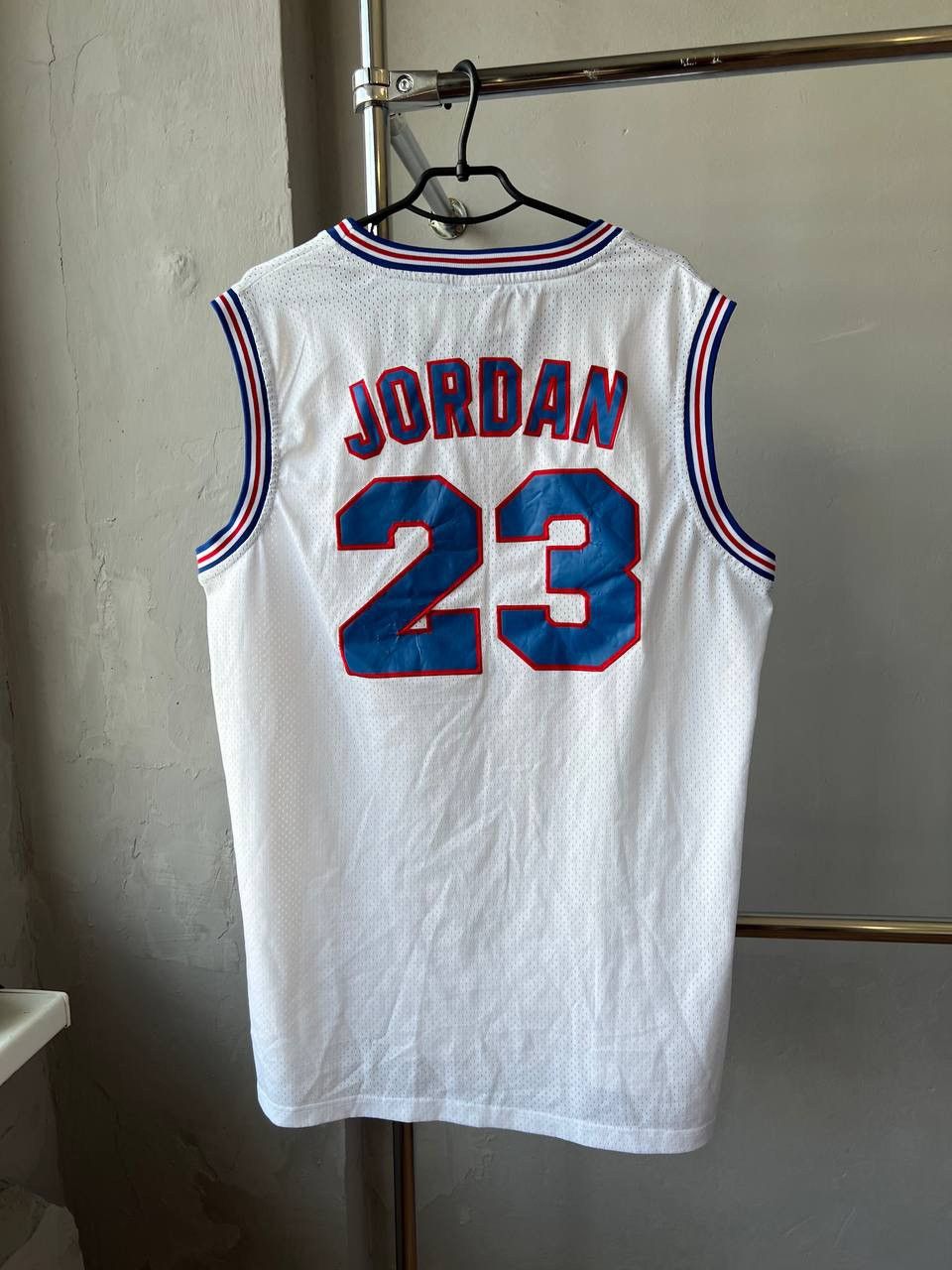 NBA 1996 SPACE JAM TUNE SQUAD #23 JORDAN CHAMPION JERSEY NBA XL Size US XL / EU 56 / 4 - 3 Thumbnail