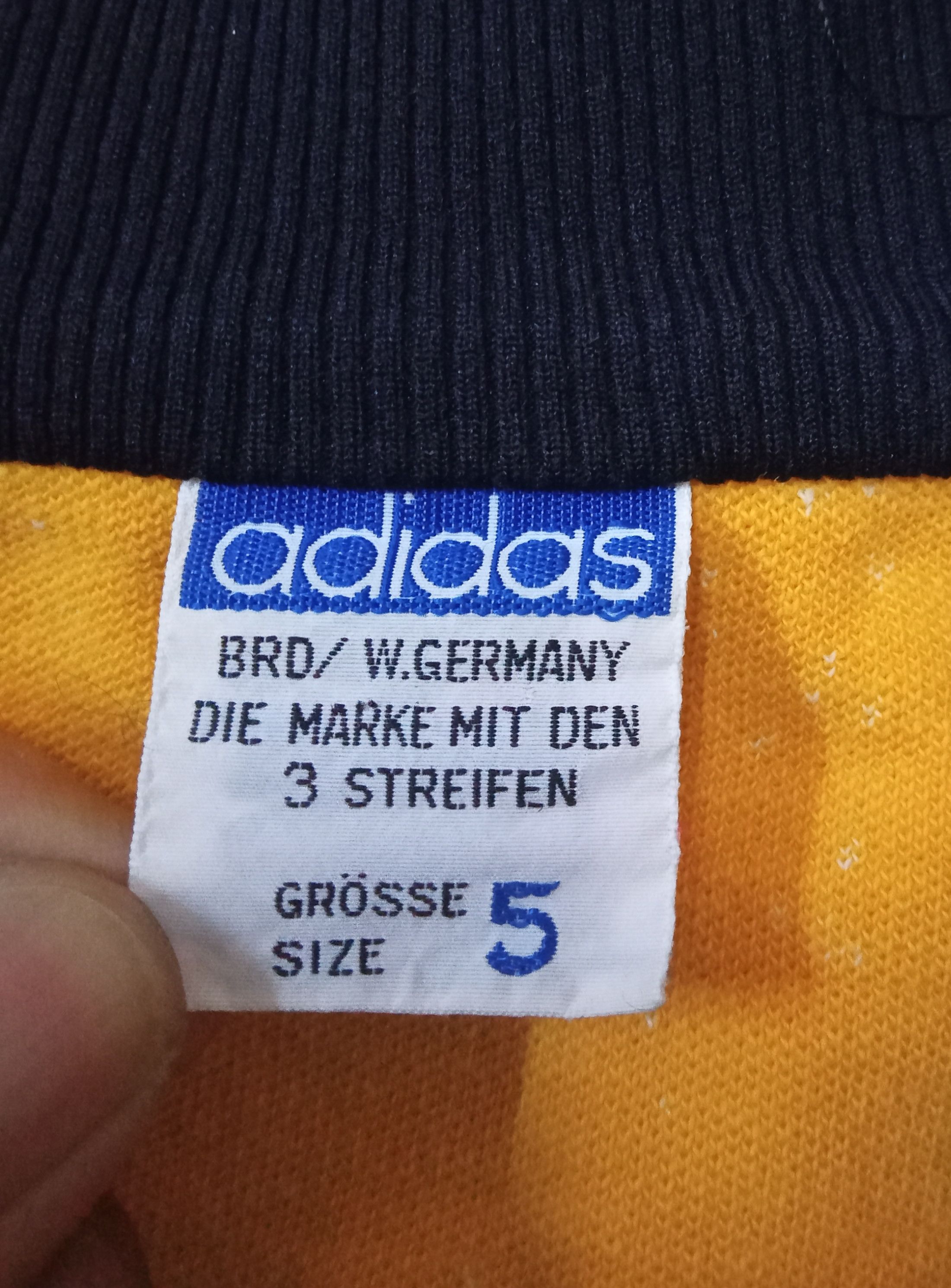 Adidas Adidas BRD W.Germany Extremely Rare Vintage Track Jacket Size US XL / EU 56 / 4 - 3 Thumbnail