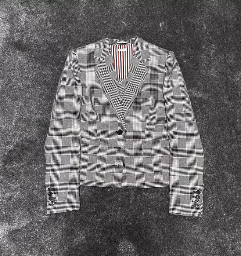 Thom Browne Thom BrowneThe bow checkered suit on the back 2503-Nextarr Size XS / US 0-2 / IT 36-38 - 1 Thumbnail
