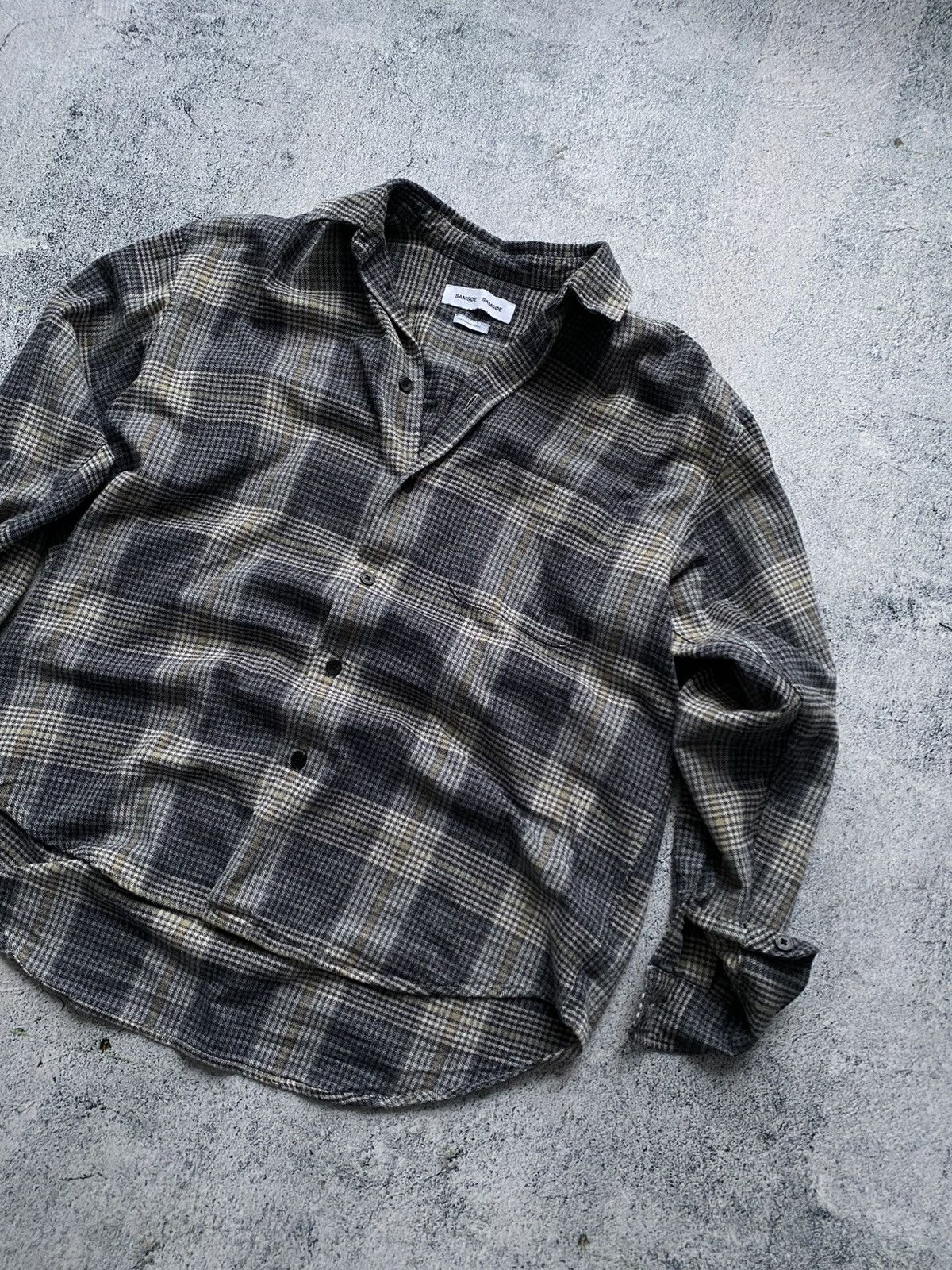 Samsoe Samsoe Rare Samsoe Samsoe Oversized Buttons Up Hype Over shirt Size US M / EU 48-50 / 2 - 2 Thumbnail