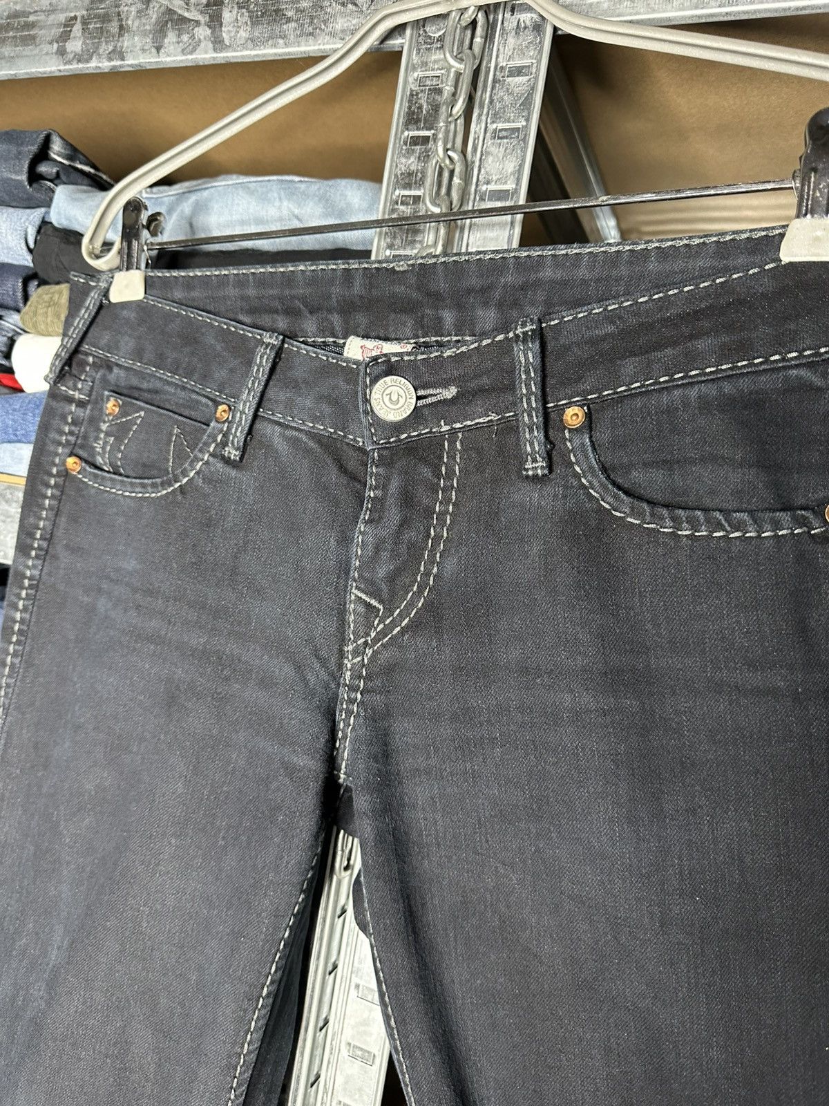 True Religion True Religion Flared Bootcut Denim Jeans Size 28 Size 28" / US 6 / IT 42 - 3 Thumbnail