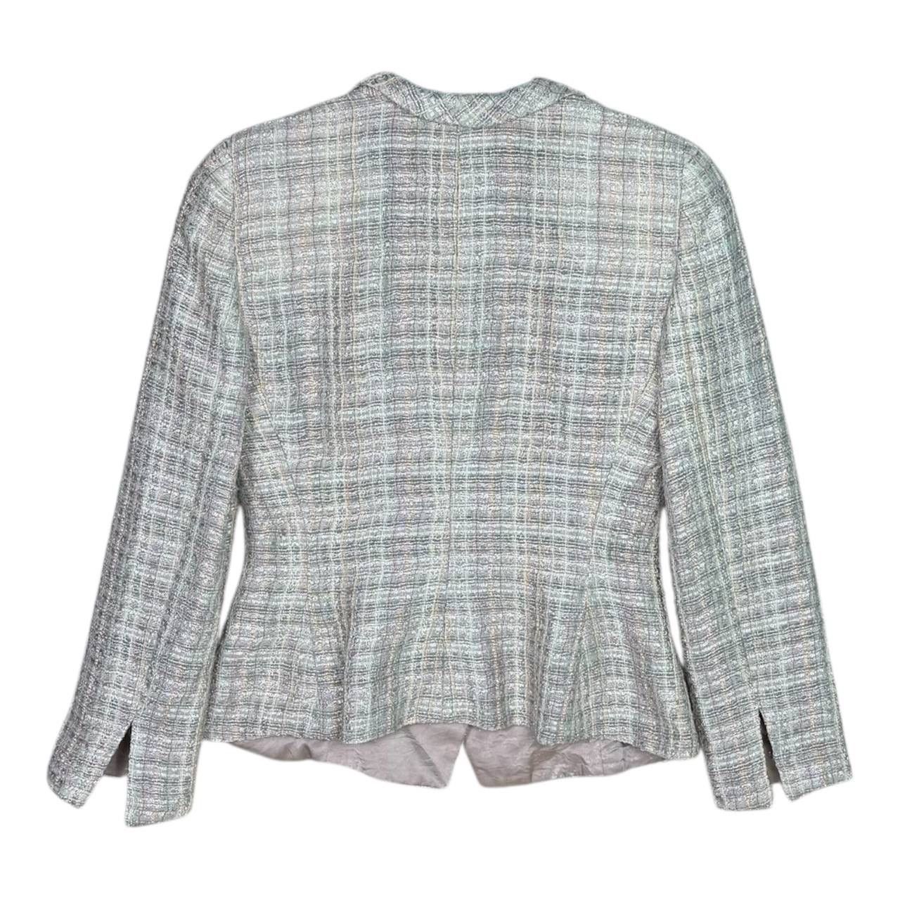 Giorgio Armani Giorgio Armani Woven Boucle Tweed Jacket Blazer Size XS / US 0-2 / IT 36-38 - 2 Thumbnail
