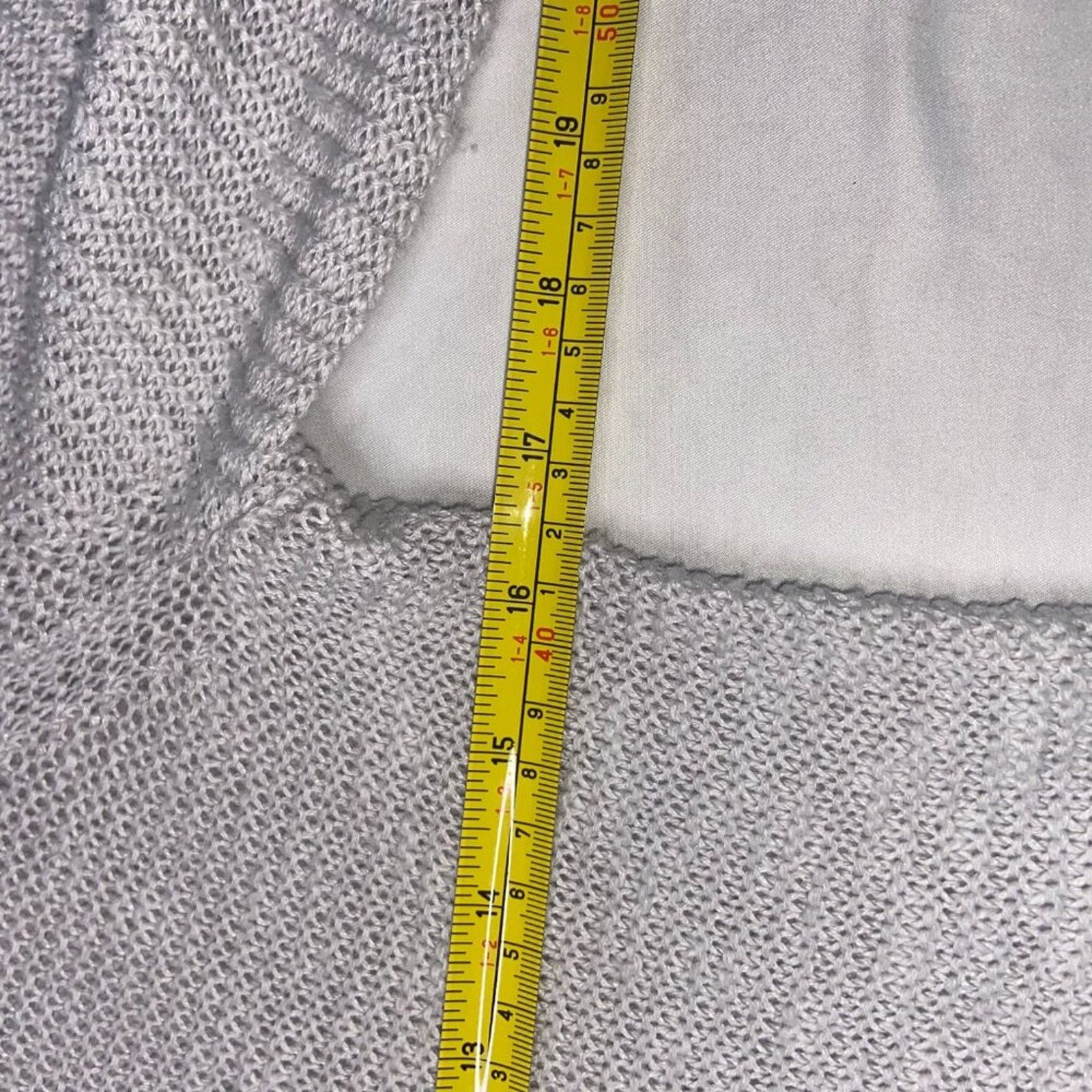 Eileen Fisher NEW Eileen Fisher Organic Linen Cotton Sweater CrewNeck Gray Size XXS / US 00 / IT 34 - 3 Thumbnail