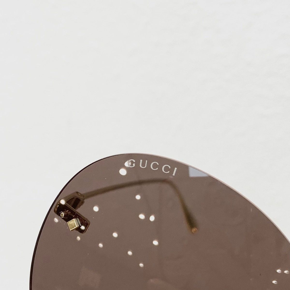 Gucci Gucci GG1149S round rimless women's sunglasses Size ONE SIZE - 6 Thumbnail