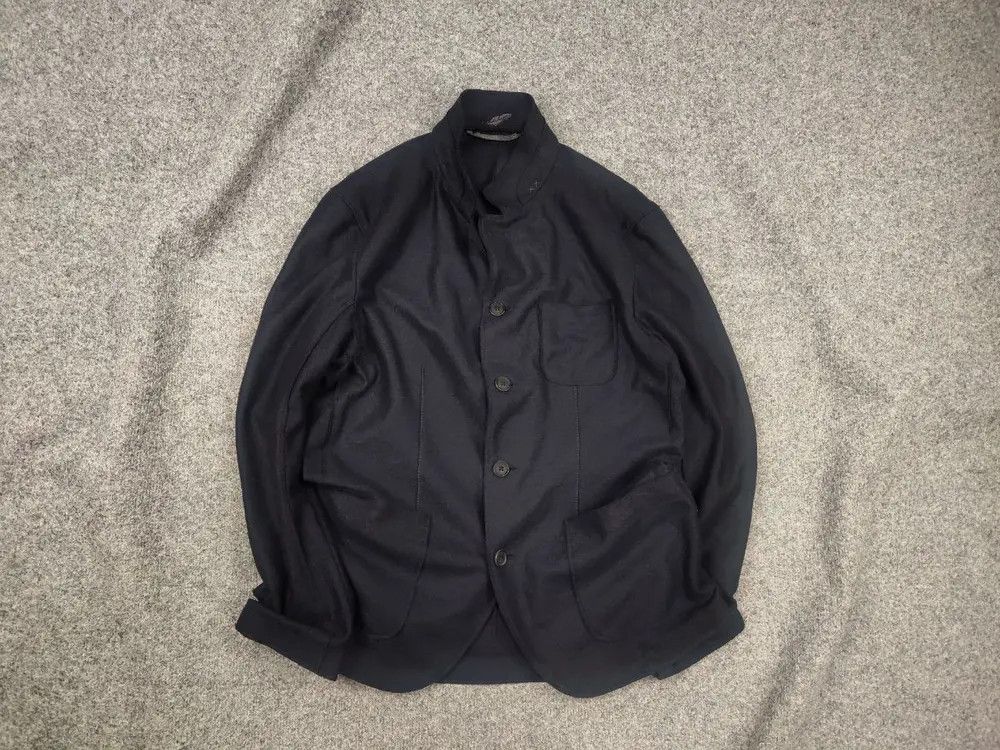Weber Weber + Weber Sartoria WW blue button wool blazer Jacket Size US M / EU 48-50 / 2 - 1 Thumbnail