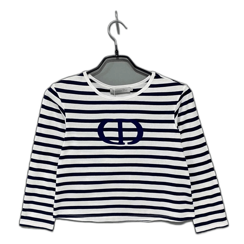 Dior Dior Striped Long Sleeve Top-2505 Size M / US 6-8 / IT 42-44 - 1 Thumbnail