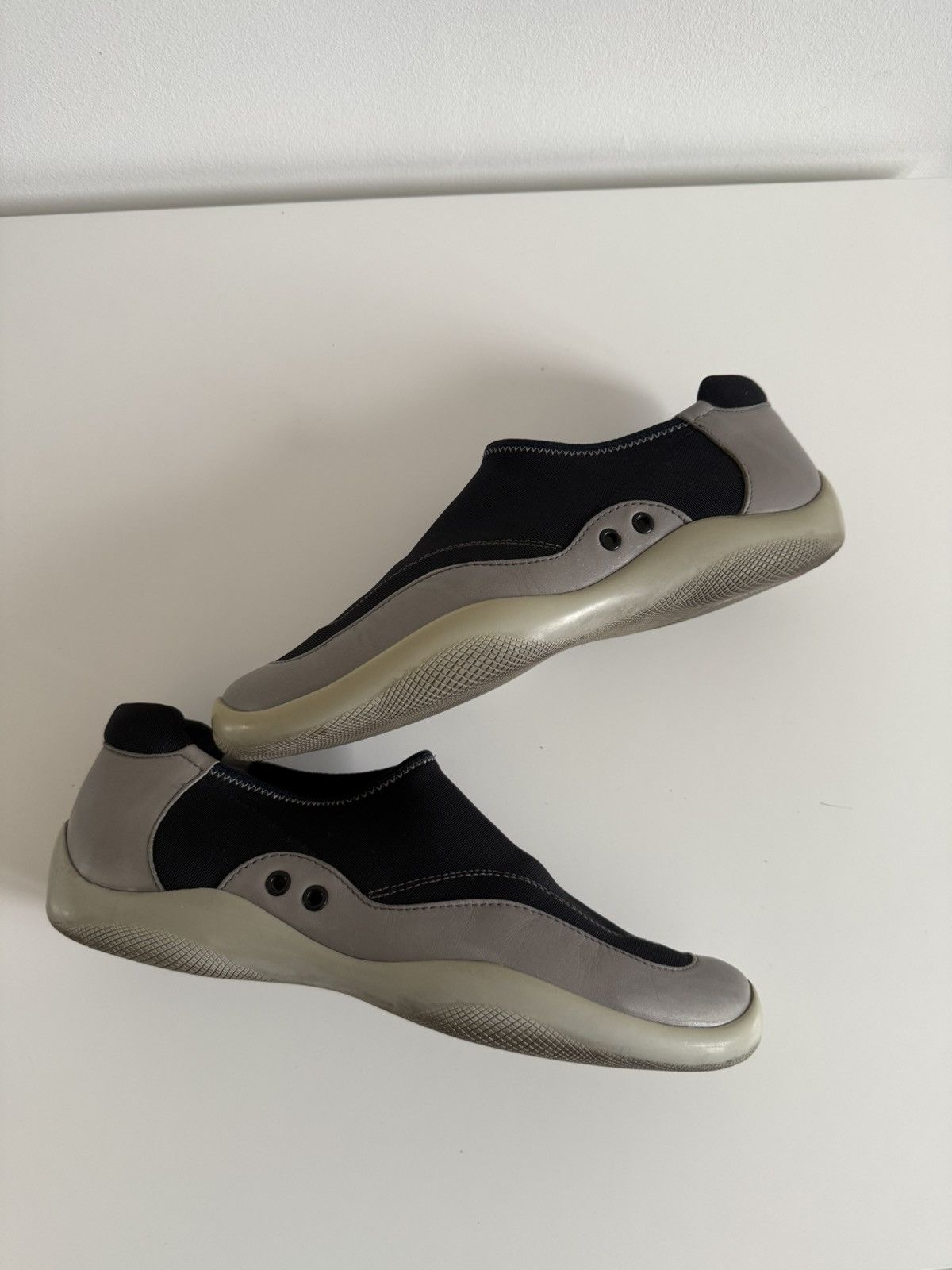 Vintage Slip On Prada Sneakers | Grailed