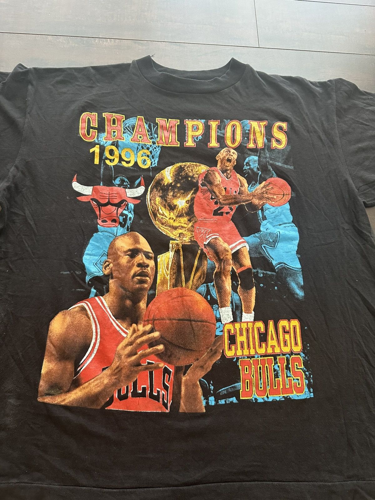 Vintage Vintage Chicago Bulls Shirt Size US XXL / EU 58 / 5 - 3 Thumbnail