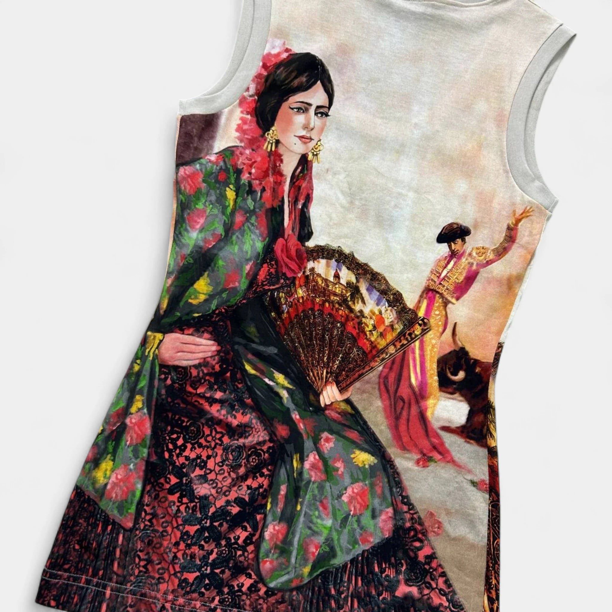 Dolce & Gabbana Dolce & Gabbana SS15 "Matador" Graphic Tank Top Size US S / EU 44-46 / 1 - 6 Thumbnail