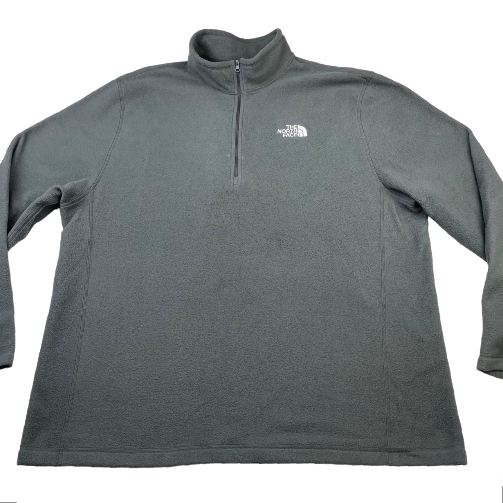 The North Face The North Face Men’s 1/4 Zip Fleece Pullover Gray 2XL Mens Regular Solid 1/4 Zip Pullover Activewear Jacket? Size US XXL / EU 58 / 5 - 2 Thumbnail