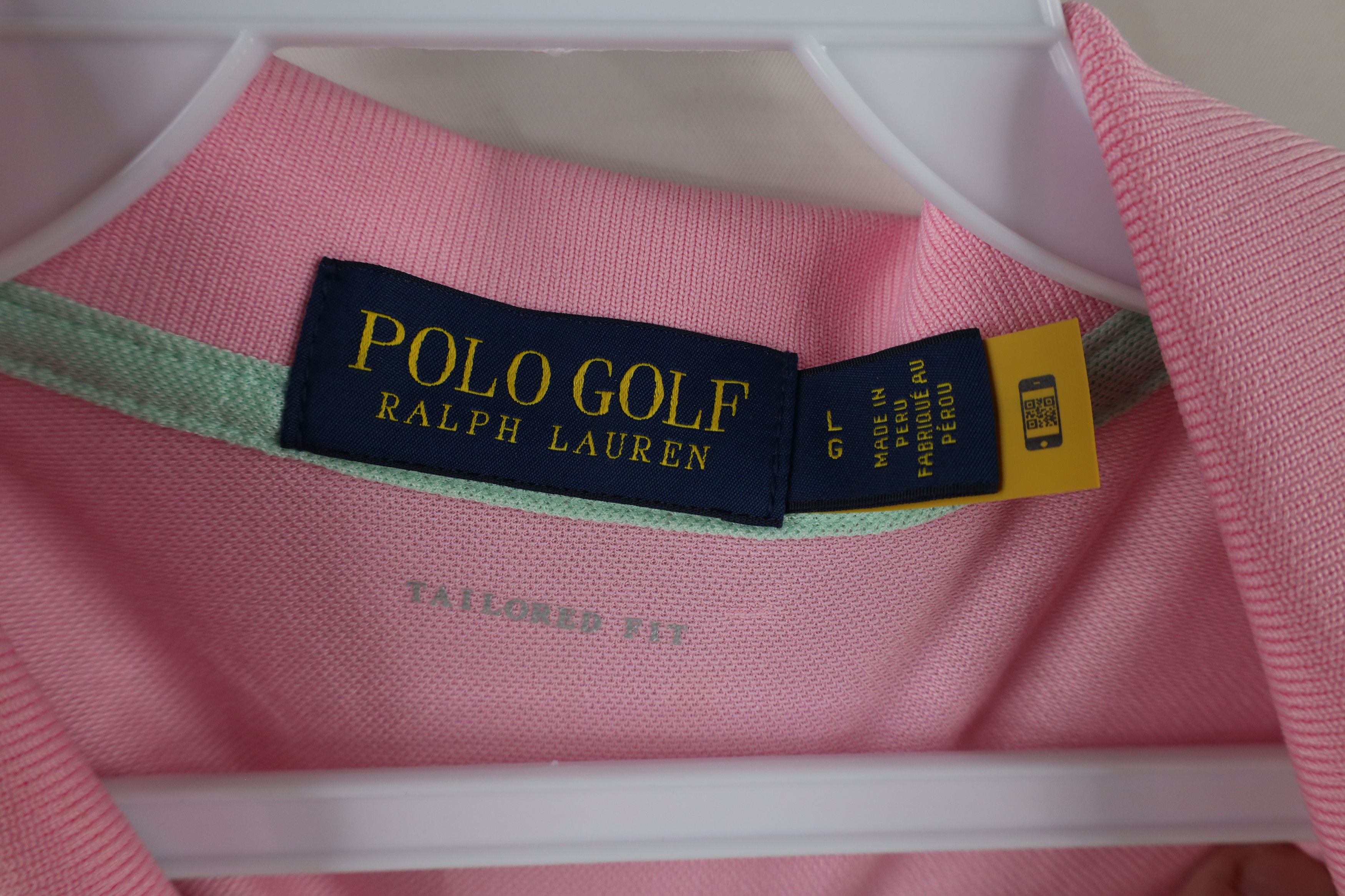 Ralph Lauren × Vintage Polo Golf Ralph Lauren Fit Distressed Striped Golfing Polo Size L / US 10 / IT 46 - 7 Thumbnail