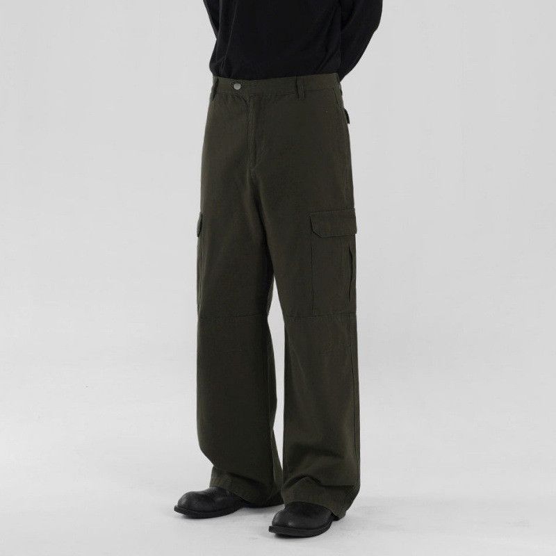Japanese Brand × Jean Retro loose casual straight leg wide leg jeans Size US 32 / EU 48 - 5 Thumbnail