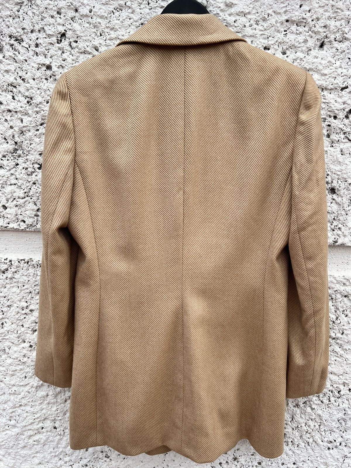 Other Dana Buchman Italian Wool-Silk Coat Beige M/L Size M / US 6-8 / IT 42-44 - 7 Thumbnail
