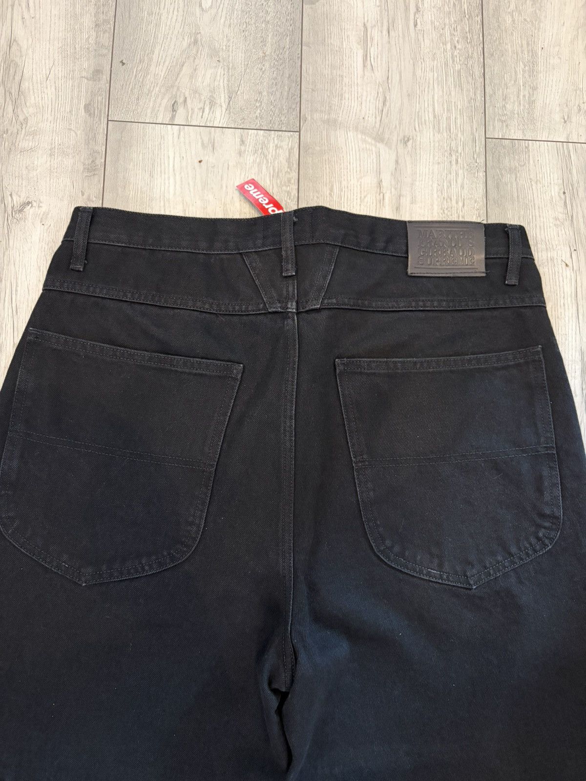 Supreme Supreme x Marithe + Francois Girbaud X-Seam Baggy Jean Black Size US 32 / EU 48 - 4 Thumbnail