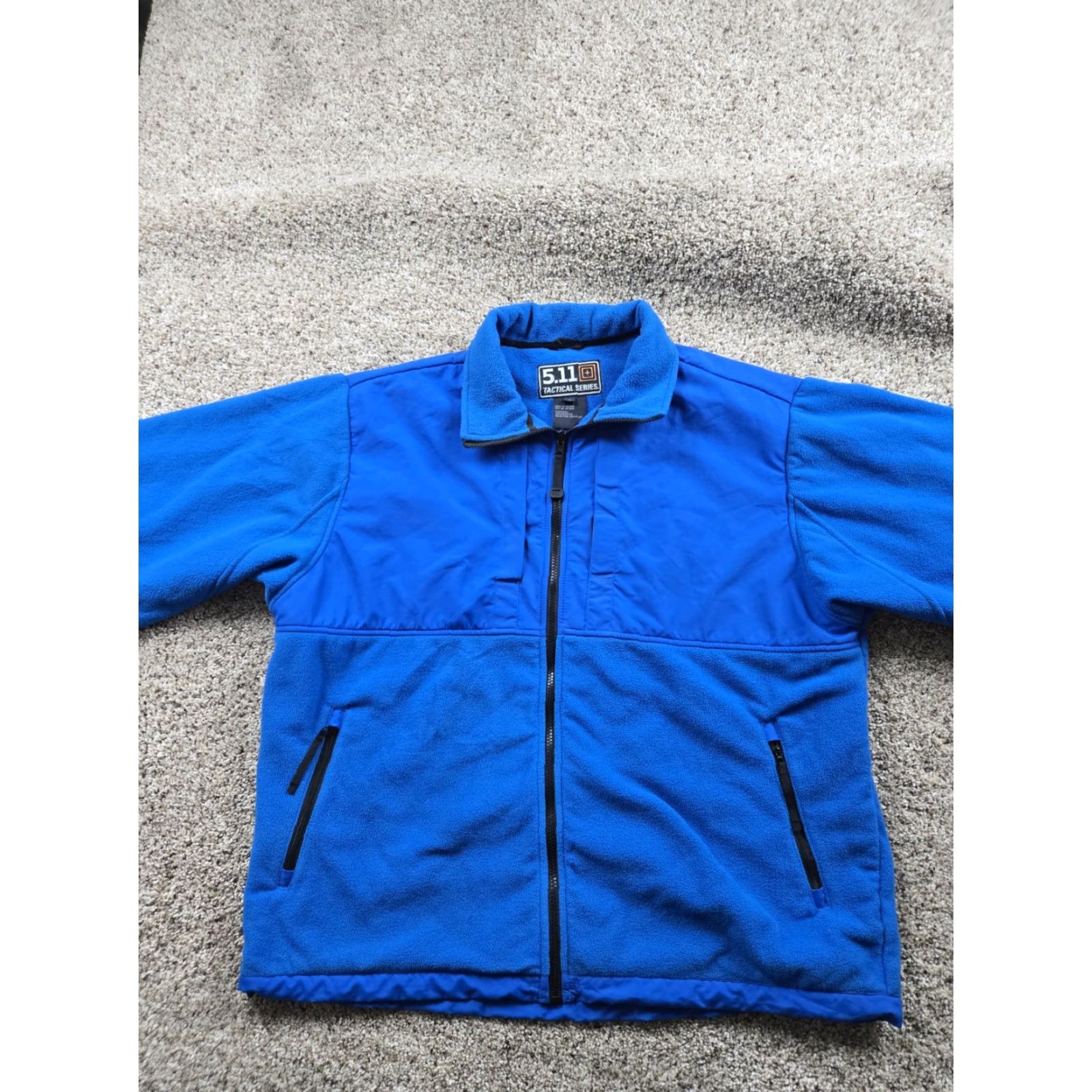 Vintage 5.11 Tactical Jacket Mens XL Blue Heavy Fleece Full Zip Pockets Liner 48073 Size US XL / EU 56 / 4 - 3 Thumbnail