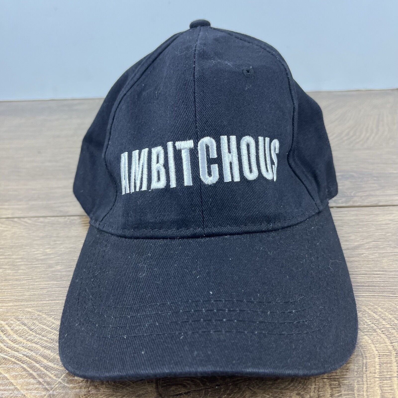 Other Ambitchous Hat Ambitchous Hat Black Hat Adjustable Black Adu Size ONE SIZE - 2 Thumbnail