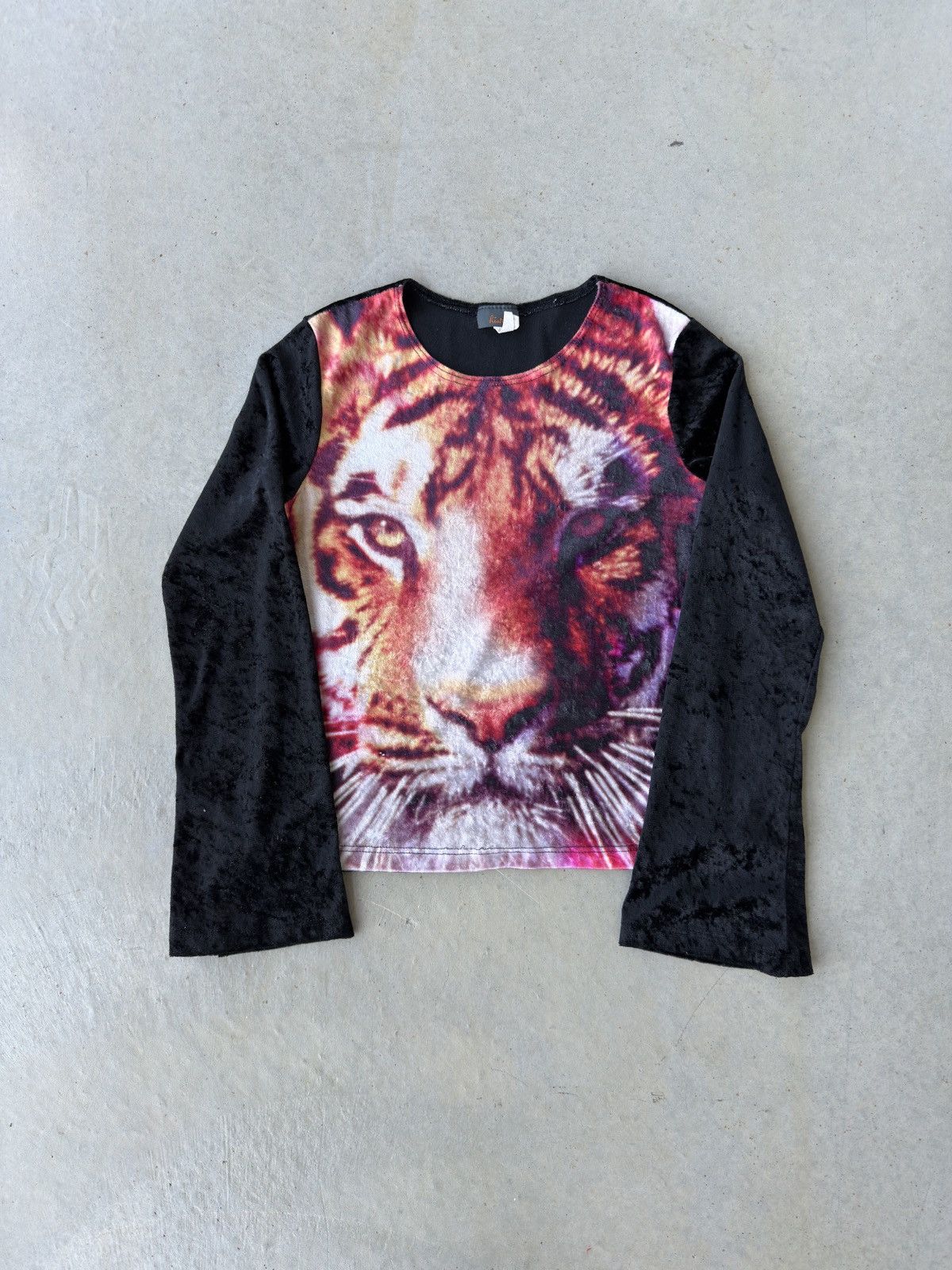 Other Vintage 80s Tiger Women’s Long Sleeve Shirt Size M / US 6-8 / IT 42-44 - 1 Thumbnail